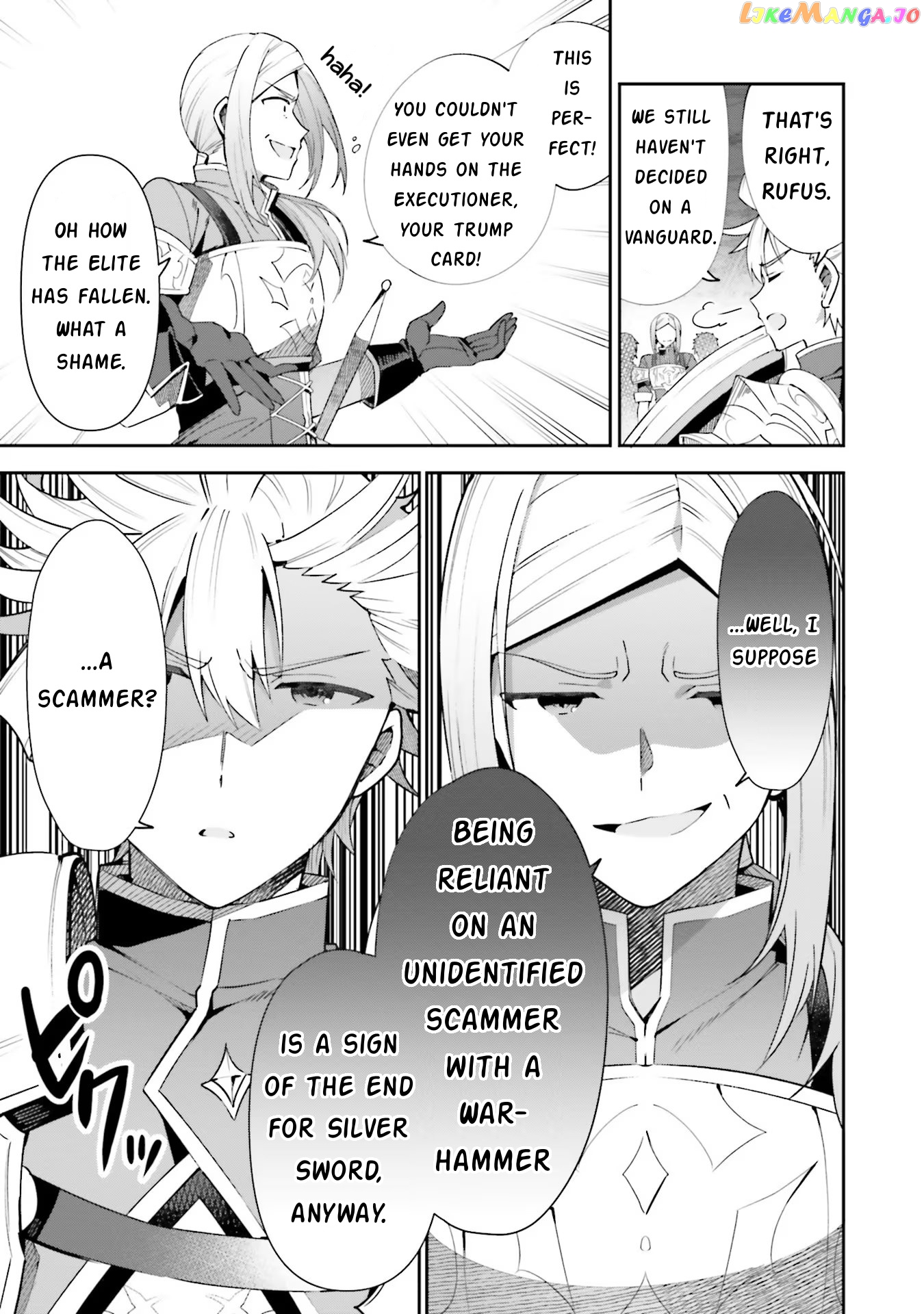 I’m the guild receptionist, but since I don’t want to work overtime, I think I’ll just solo the boss chapter 13 - page 3