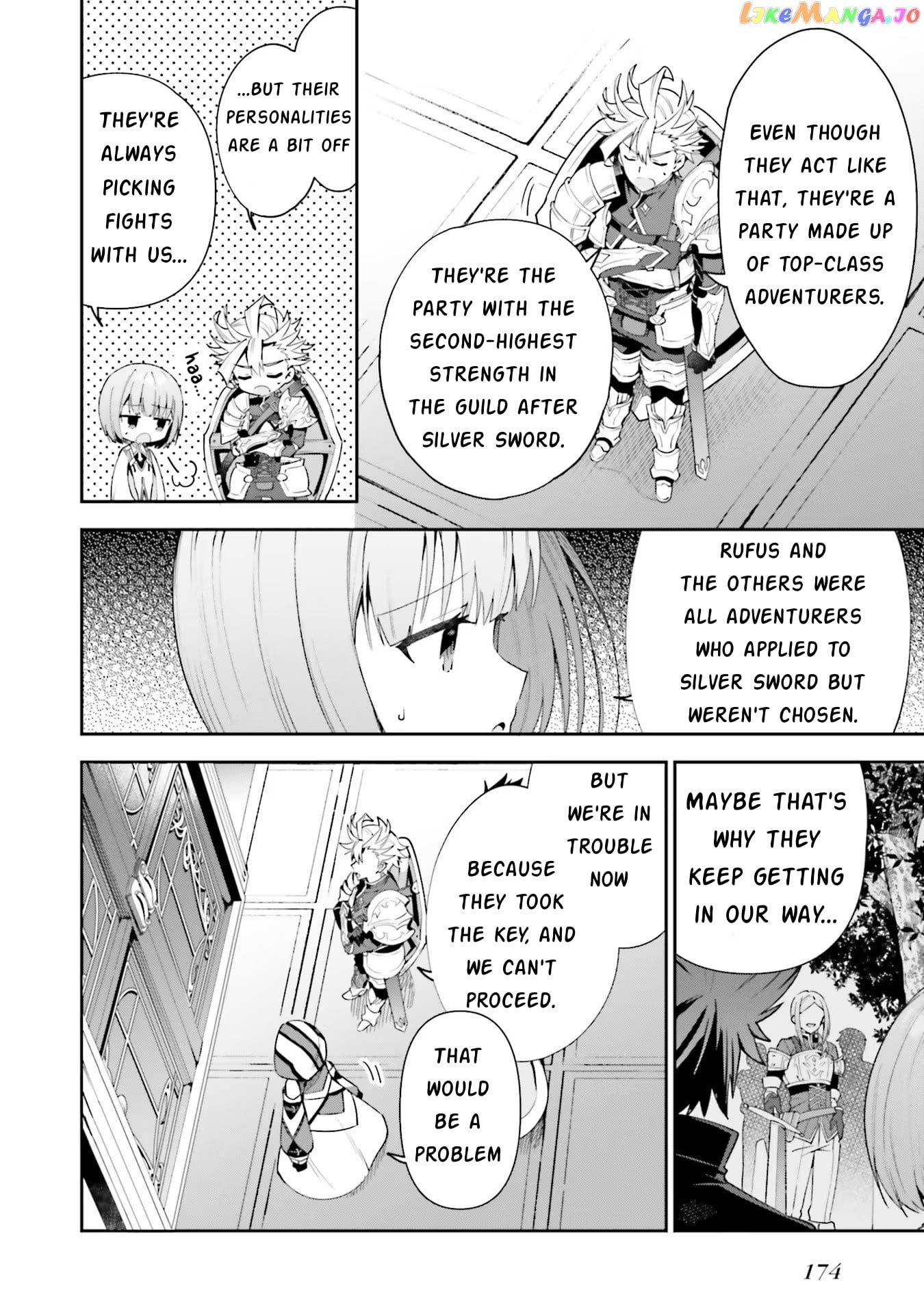 I’m the guild receptionist, but since I don’t want to work overtime, I think I’ll just solo the boss chapter 13 - page 6