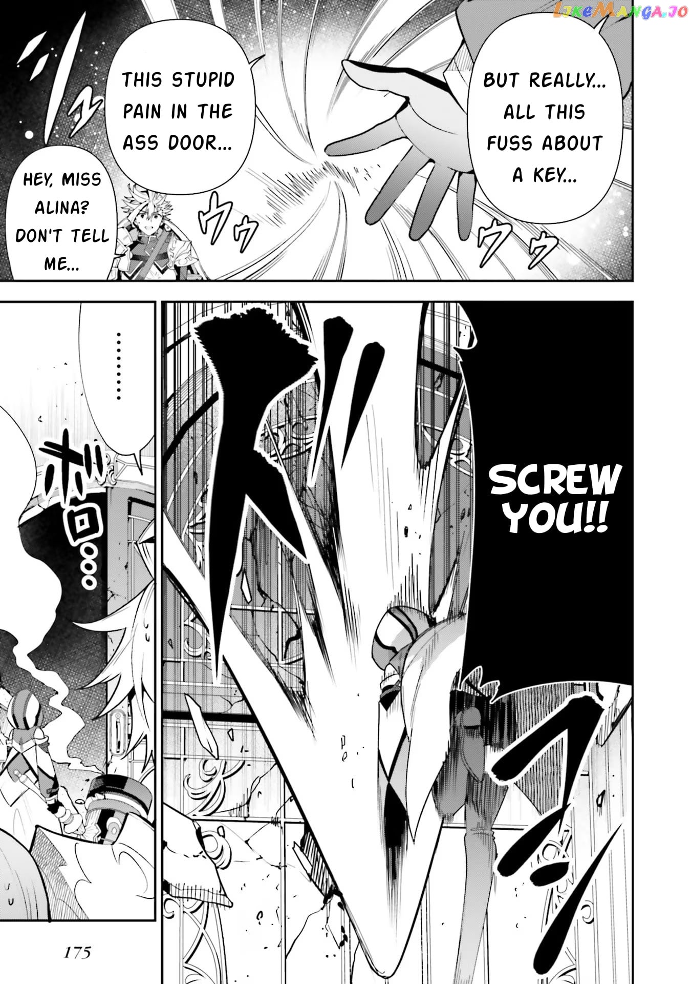 I’m the guild receptionist, but since I don’t want to work overtime, I think I’ll just solo the boss chapter 13 - page 7