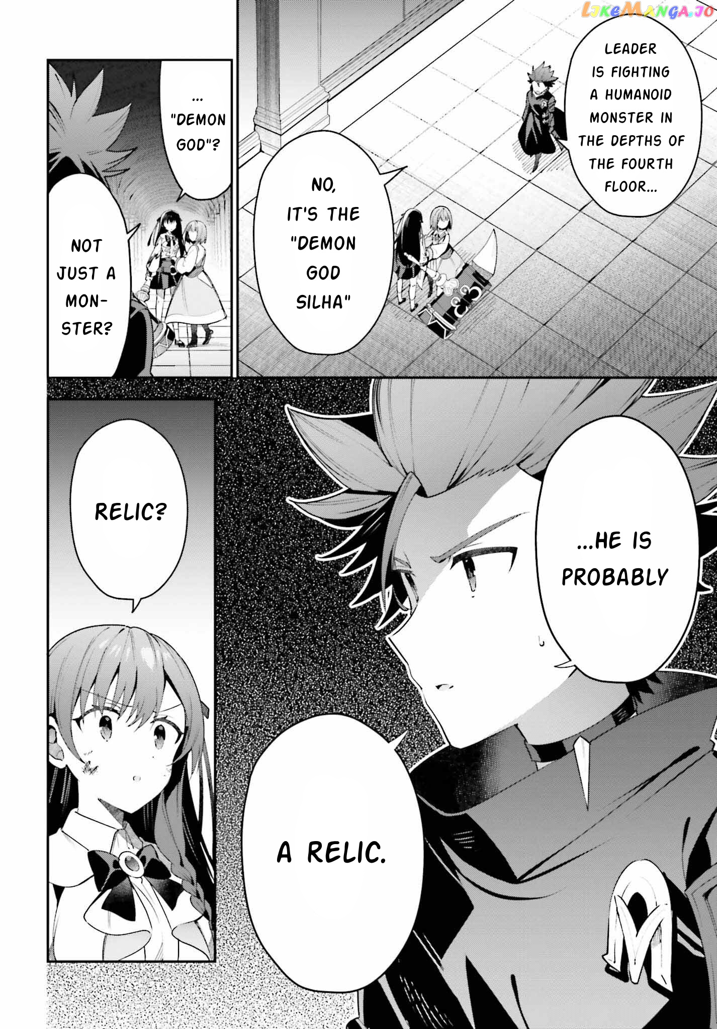 I’m the guild receptionist, but since I don’t want to work overtime, I think I’ll just solo the boss chapter 20 - page 14