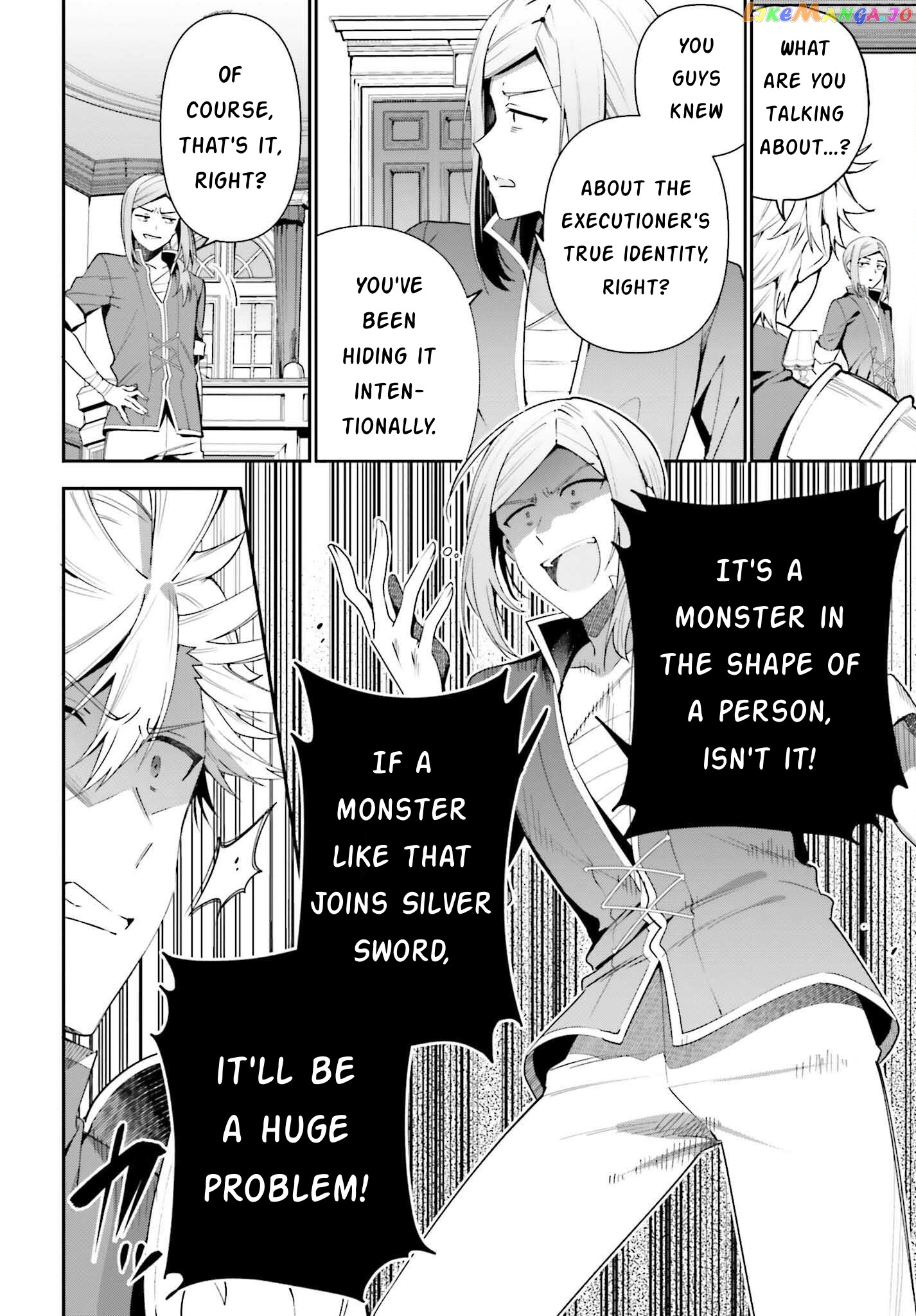 I’m the guild receptionist, but since I don’t want to work overtime, I think I’ll just solo the boss chapter 14 - page 8