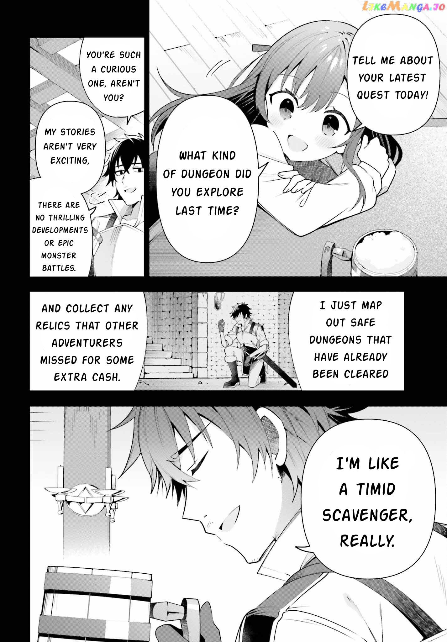 I’m the guild receptionist, but since I don’t want to work overtime, I think I’ll just solo the boss chapter 15 - page 4