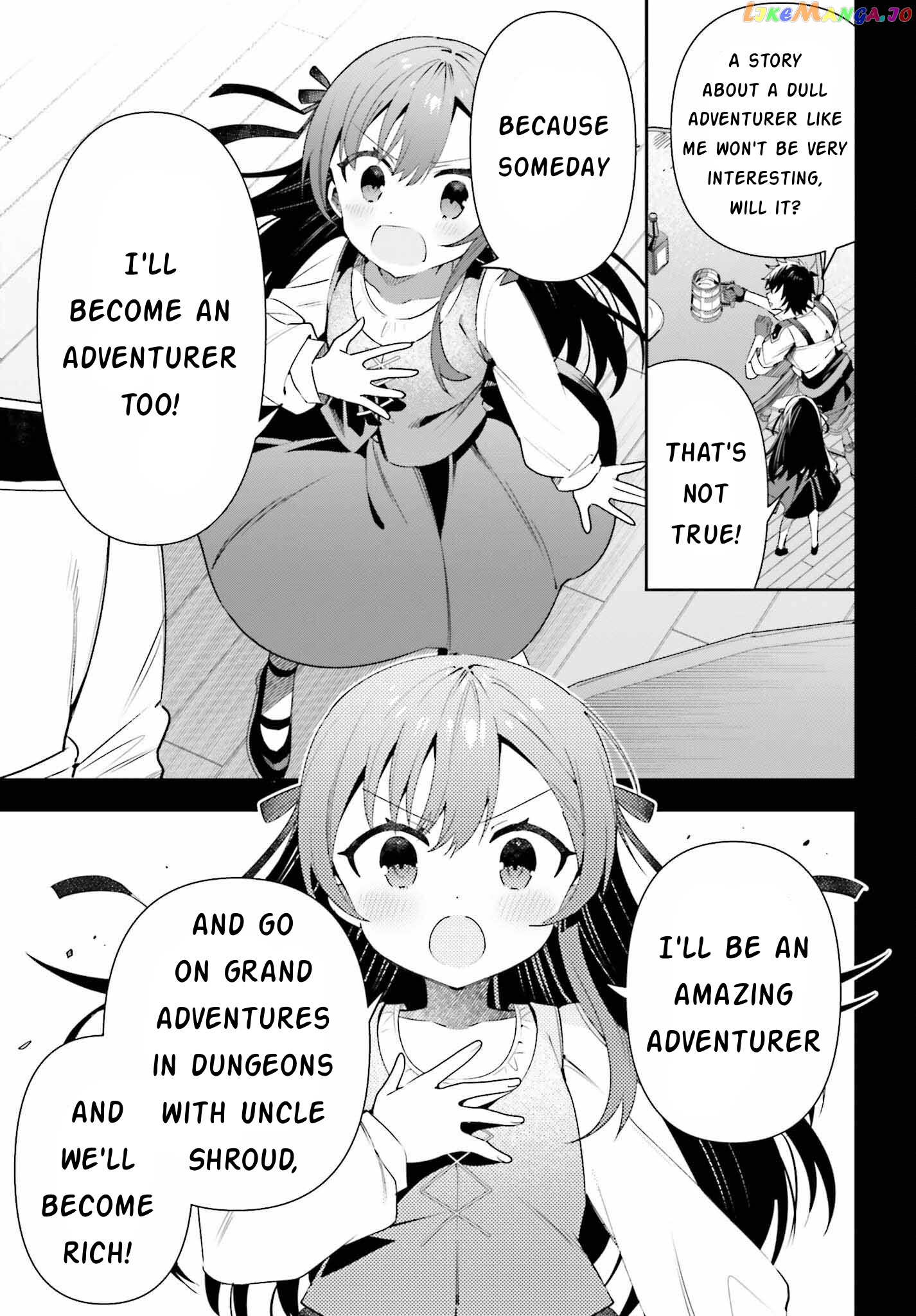 I’m the guild receptionist, but since I don’t want to work overtime, I think I’ll just solo the boss chapter 15 - page 5