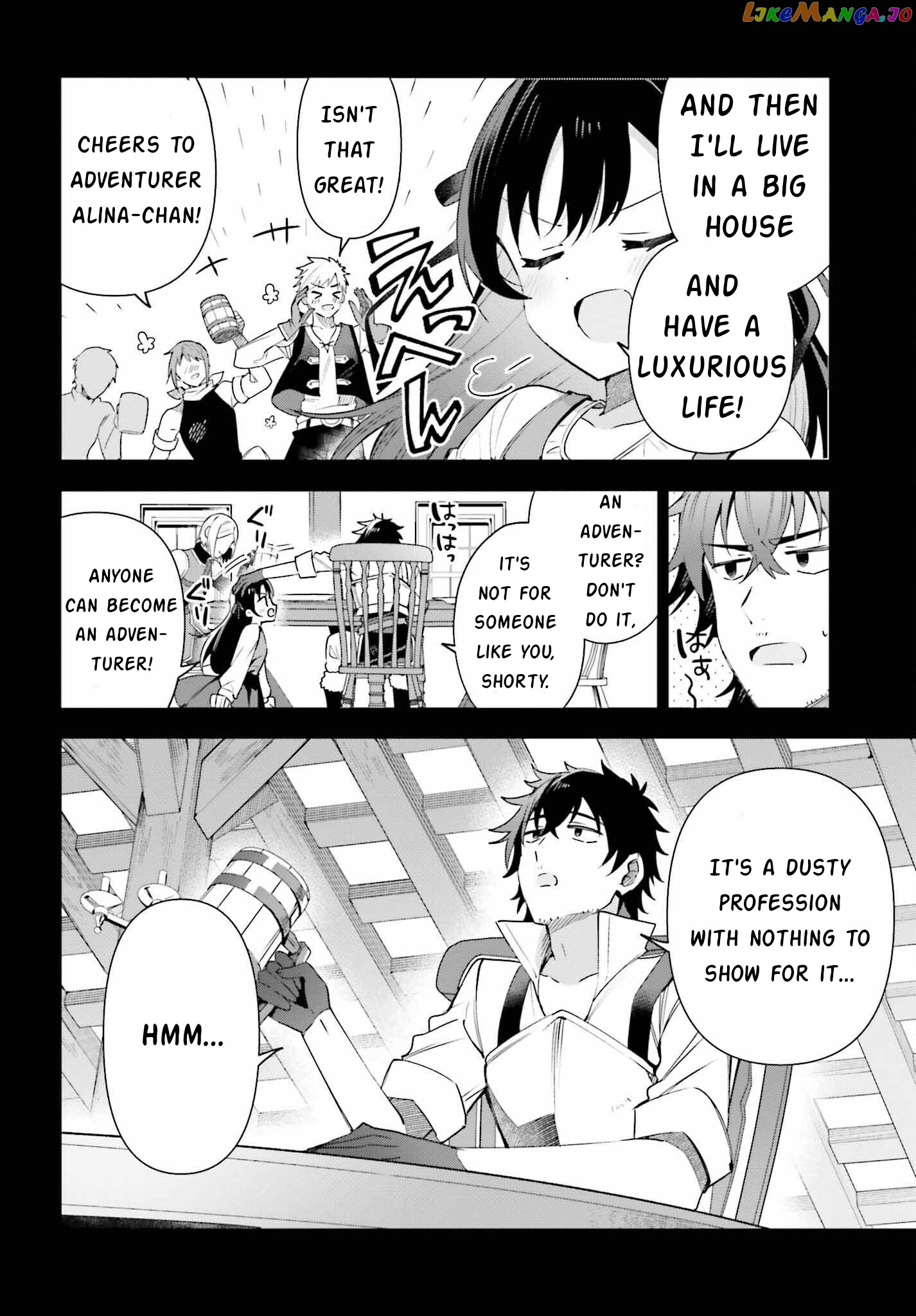 I’m the guild receptionist, but since I don’t want to work overtime, I think I’ll just solo the boss chapter 15 - page 6