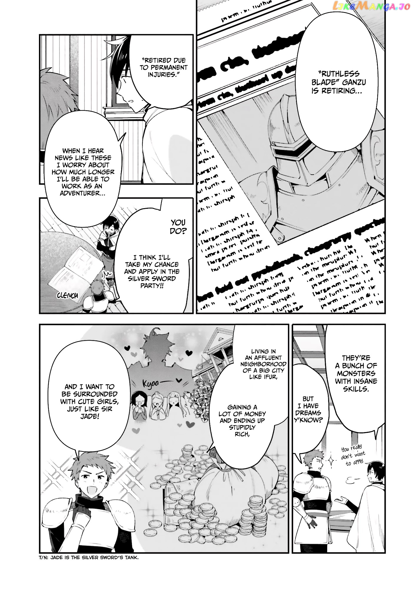I’m the guild receptionist, but since I don’t want to work overtime, I think I’ll just solo the boss chapter 2 - page 6