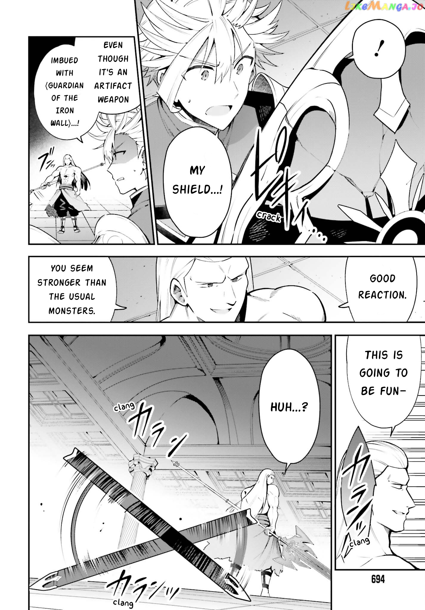 I’m the guild receptionist, but since I don’t want to work overtime, I think I’ll just solo the boss chapter 17 - page 6