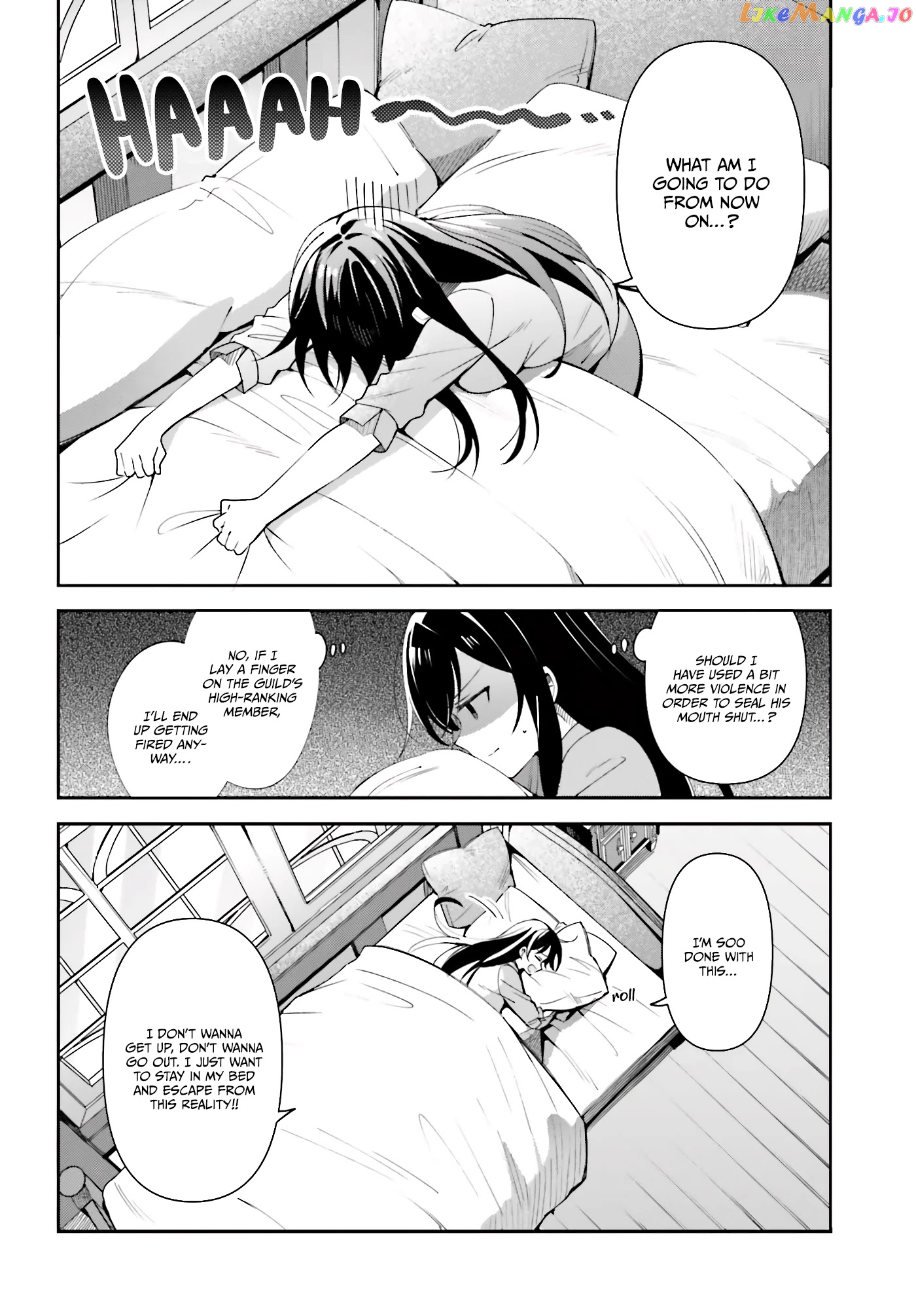 I’m the guild receptionist, but since I don’t want to work overtime, I think I’ll just solo the boss chapter 4 - page 3