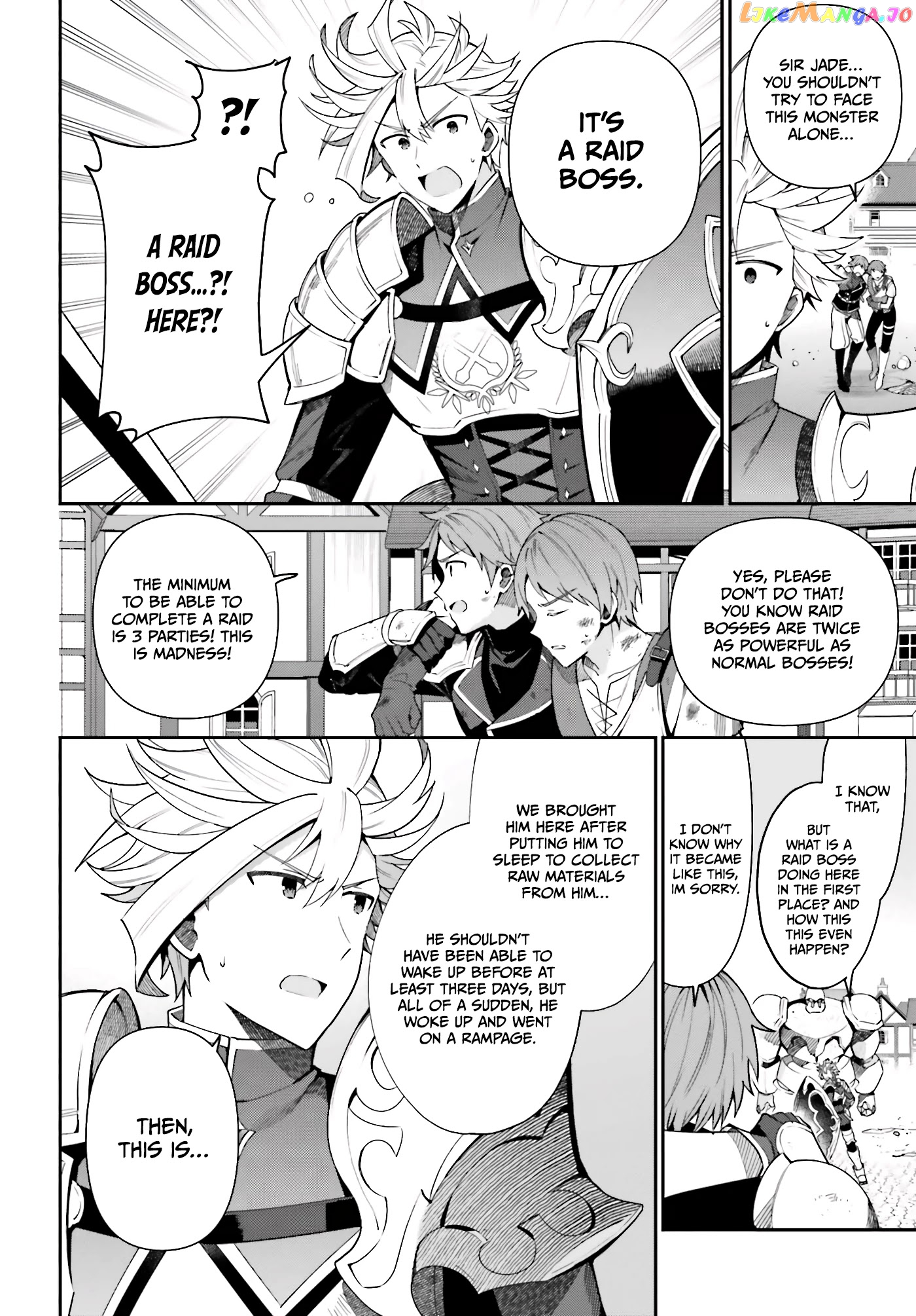 I’m the guild receptionist, but since I don’t want to work overtime, I think I’ll just solo the boss chapter 5 - page 8
