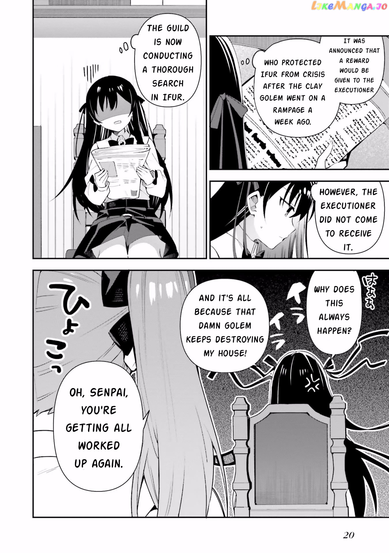 I’m the guild receptionist, but since I don’t want to work overtime, I think I’ll just solo the boss chapter 7 - page 22