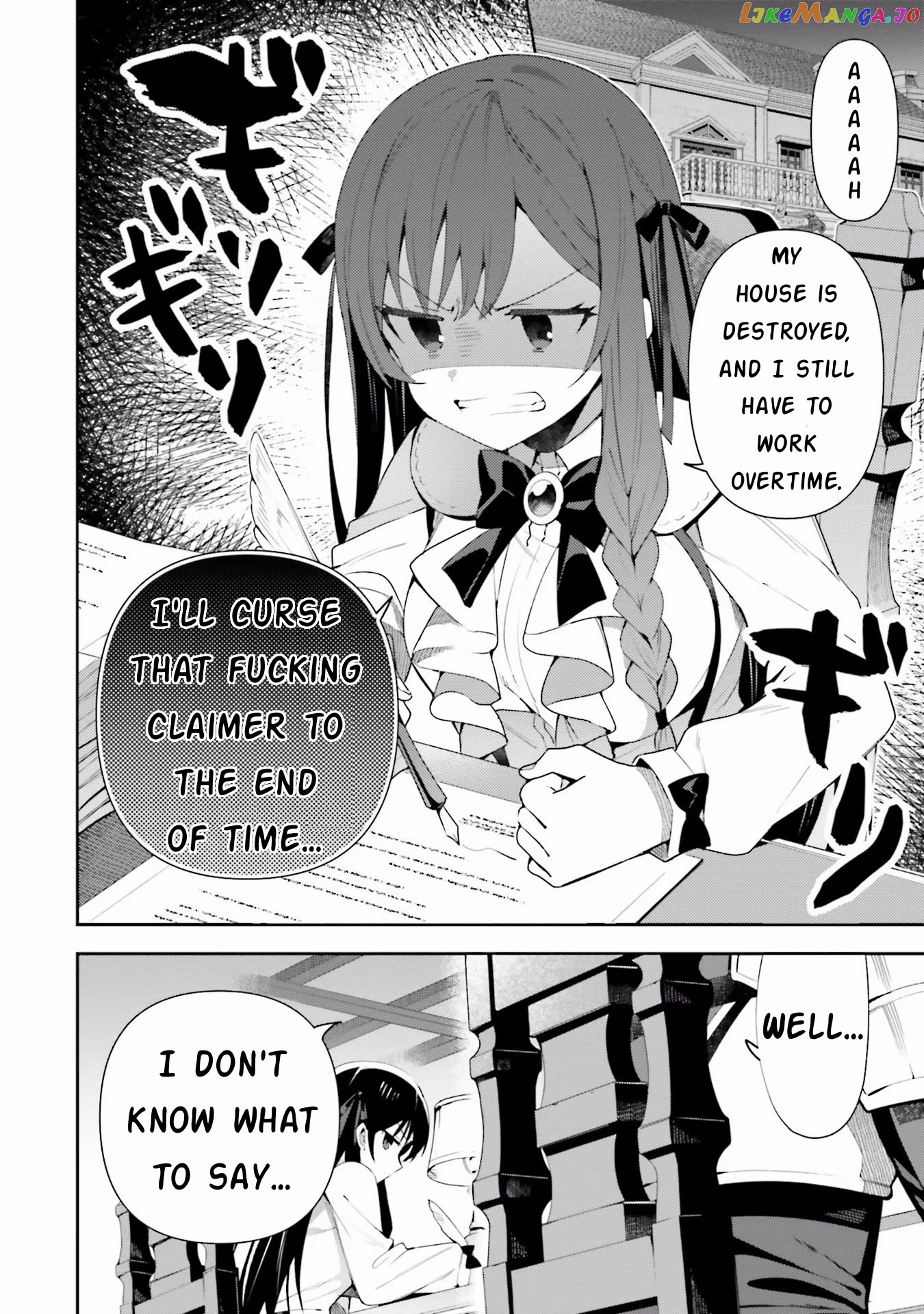 I’m the guild receptionist, but since I don’t want to work overtime, I think I’ll just solo the boss chapter 7 - page 6