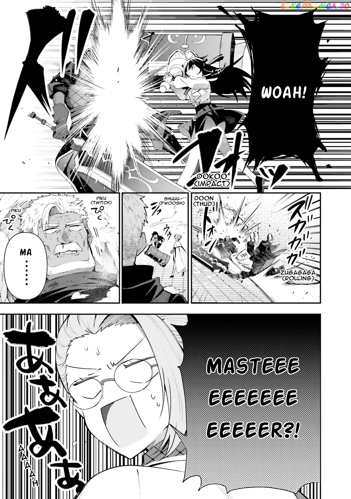 I’m the guild receptionist, but since I don’t want to work overtime, I think I’ll just solo the boss chapter 9 - page 9