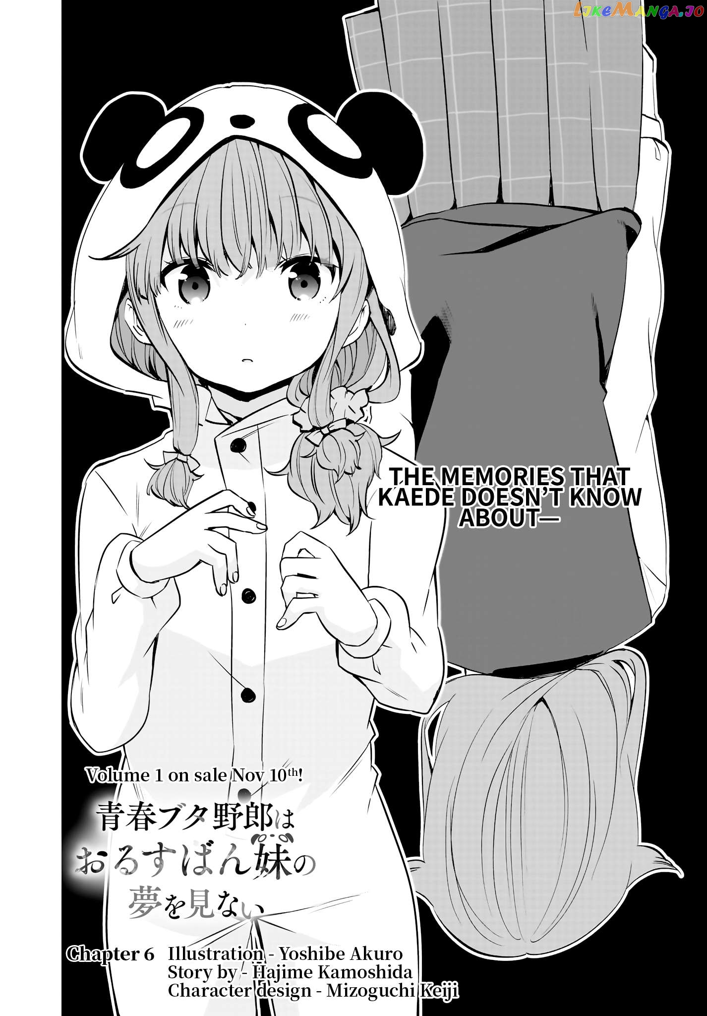 Seishun Buta Yarou Wa Orusuban Imouto No Yume Wo Minai Chapter 6 - page 1