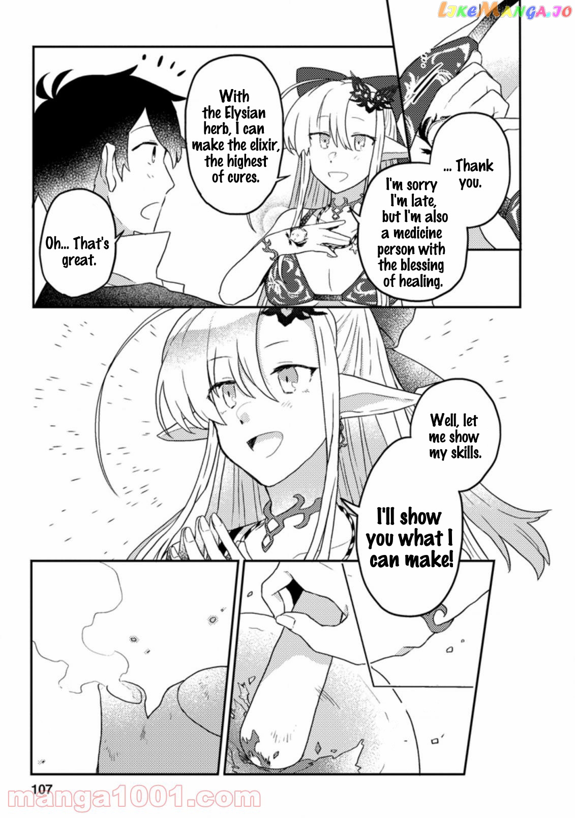 Kamigami No Kago De Seisan Kakumei chapter 4.1 - page 10