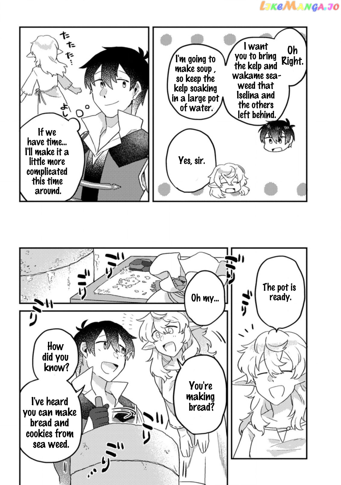 Kamigami No Kago De Seisan Kakumei chapter 5.1 - page 8