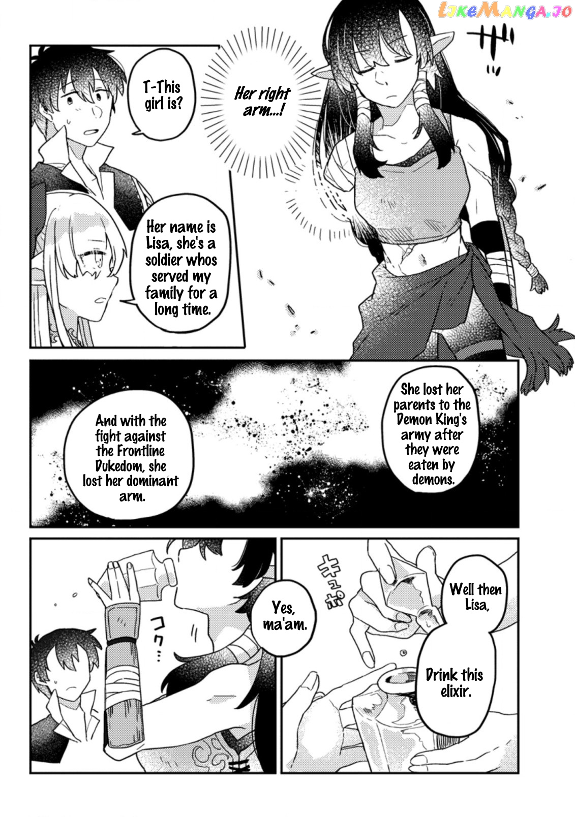 Kamigami No Kago De Seisan Kakumei chapter 6.1 - page 4