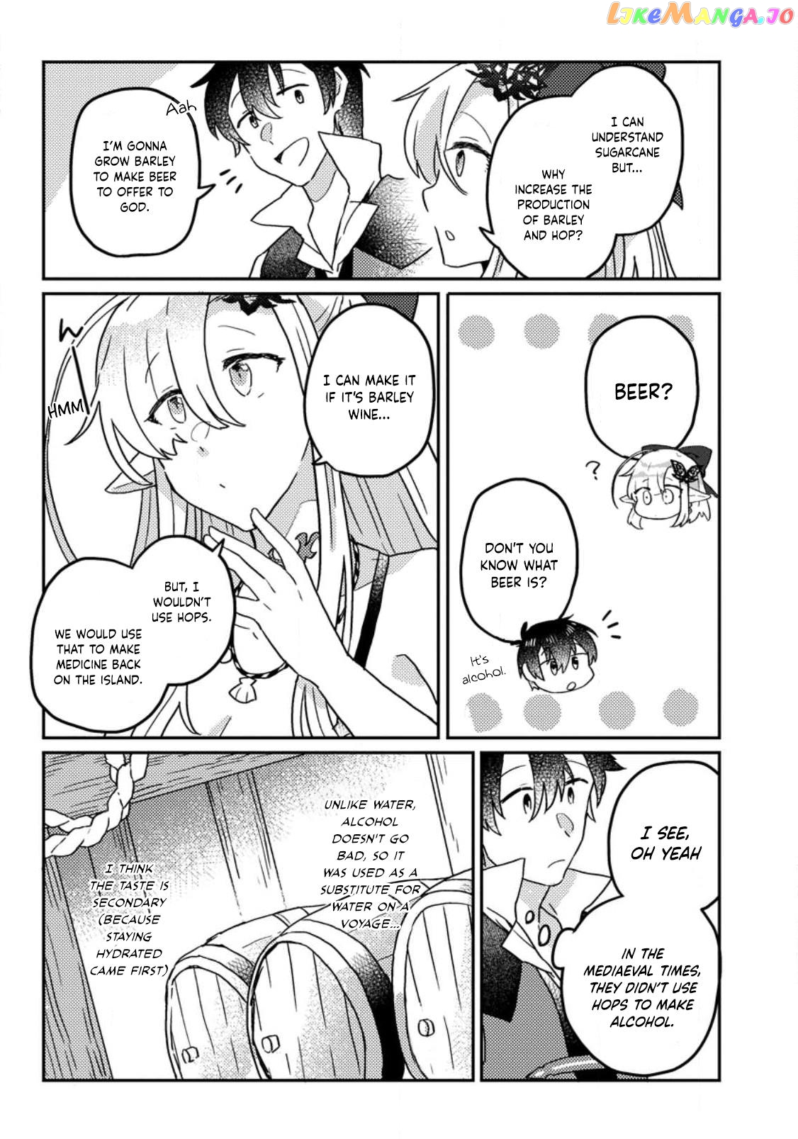 Kamigami No Kago De Seisan Kakumei chapter 7.1 - page 4