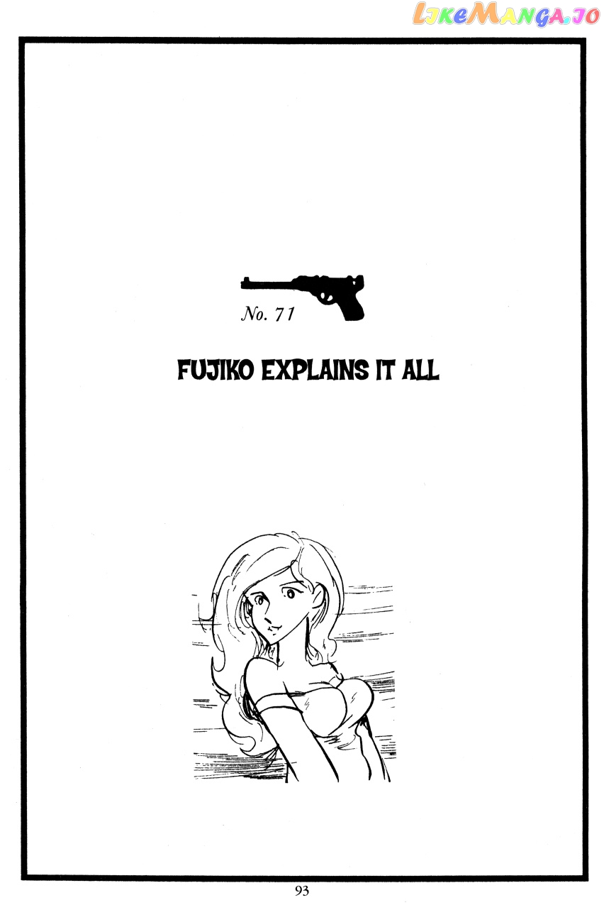 Lupin III: World’s Most Wanted chapter 71 - page 1
