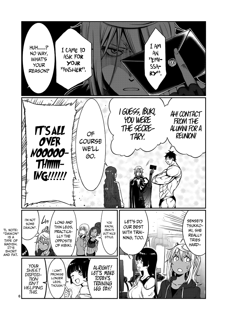 Danberu nan kiro moteru? chapter 43 - page 7