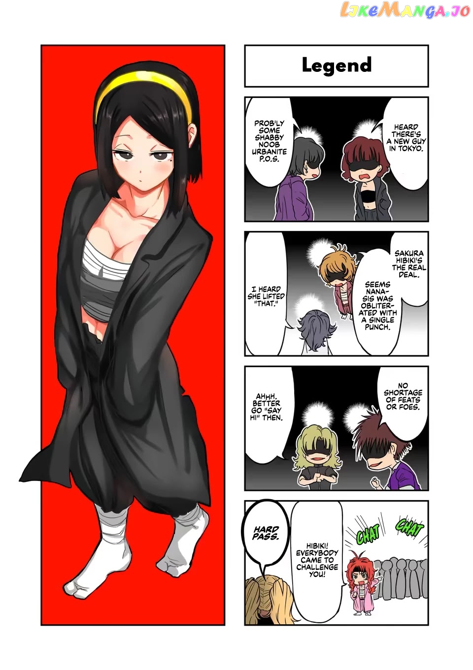 Danberu nan kiro moteru? chapter 115 - page 16