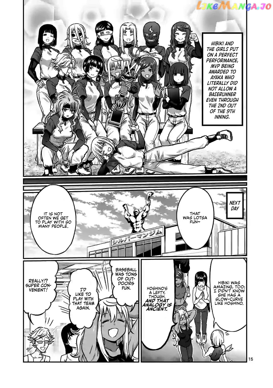 Danberu nan kiro moteru? chapter 117 - page 16