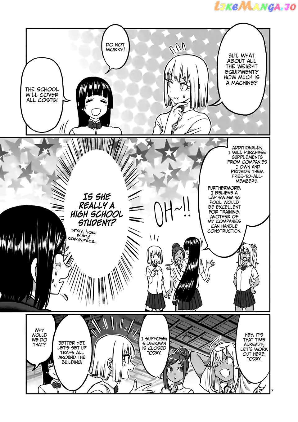 Danberu nan kiro moteru? chapter 100 - page 8