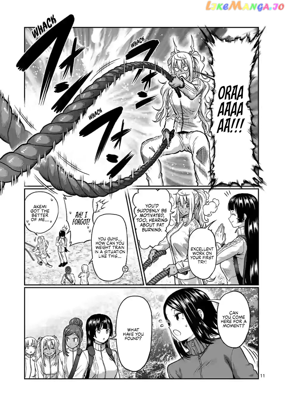 Danberu nan kiro moteru? chapter 121 - page 12
