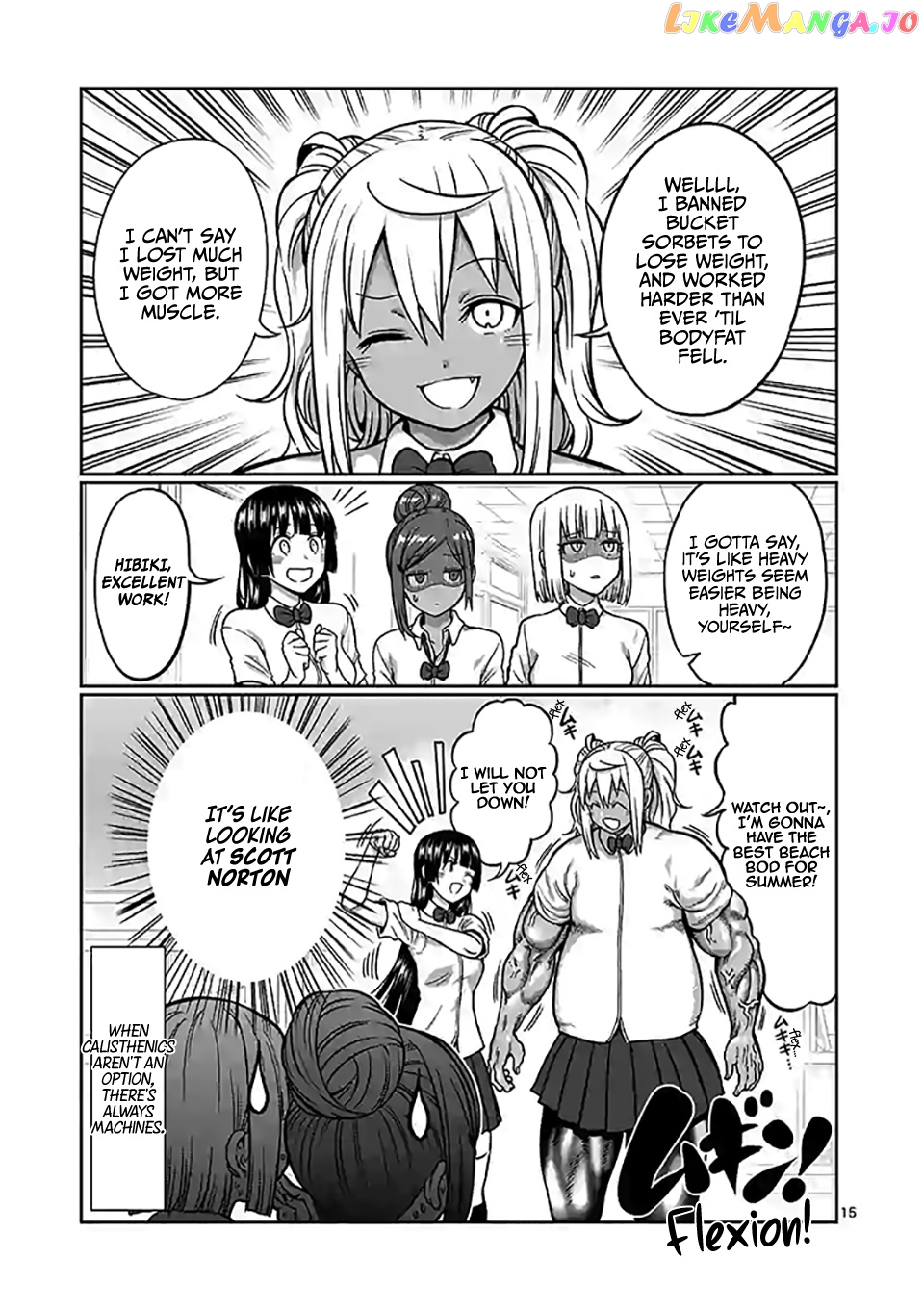 Danberu nan kiro moteru? chapter 101 - page 16