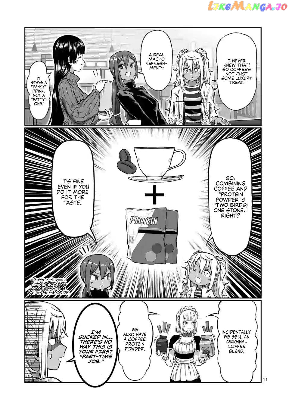 Danberu nan kiro moteru? chapter 122 - page 12