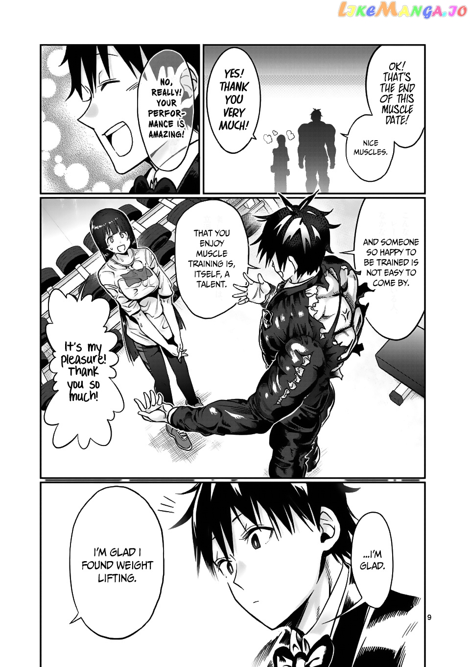 Danberu nan kiro moteru? chapter 55 - page 10