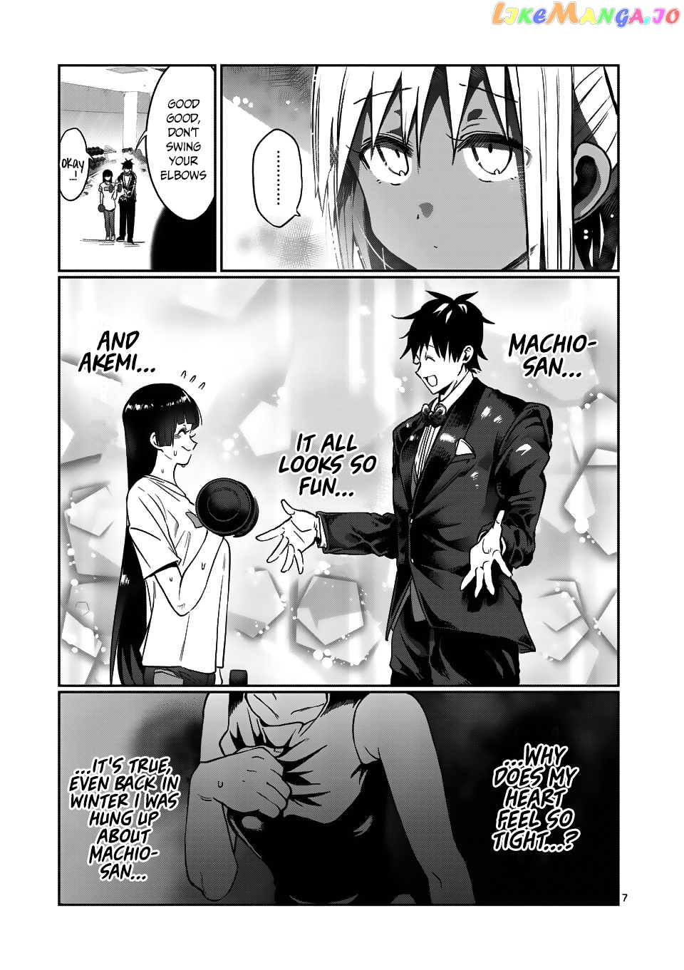 Danberu nan kiro moteru? chapter 55 - page 8