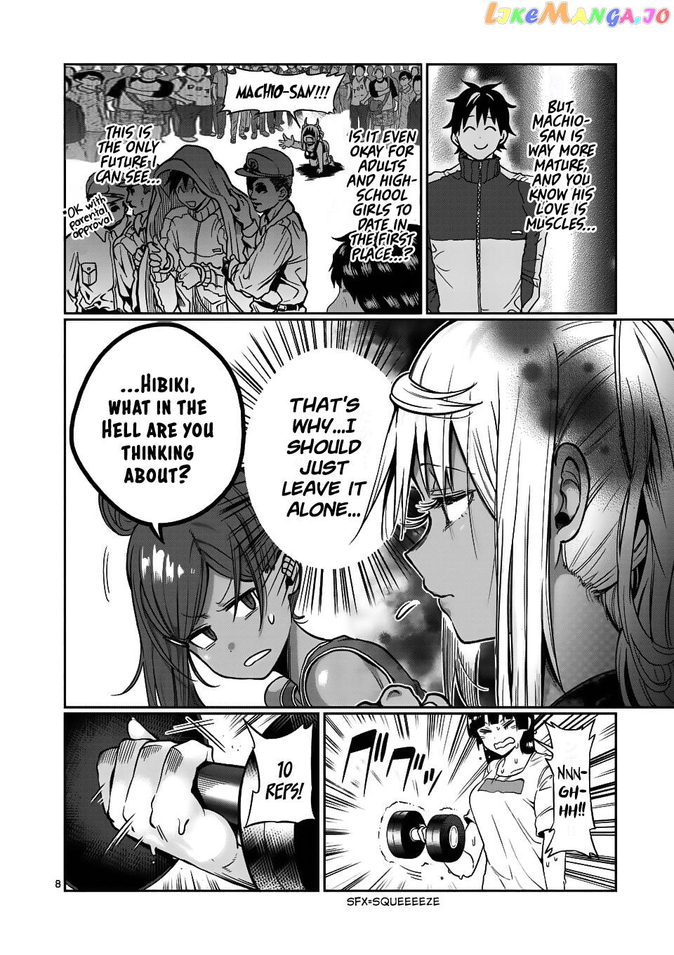 Danberu nan kiro moteru? chapter 55 - page 9