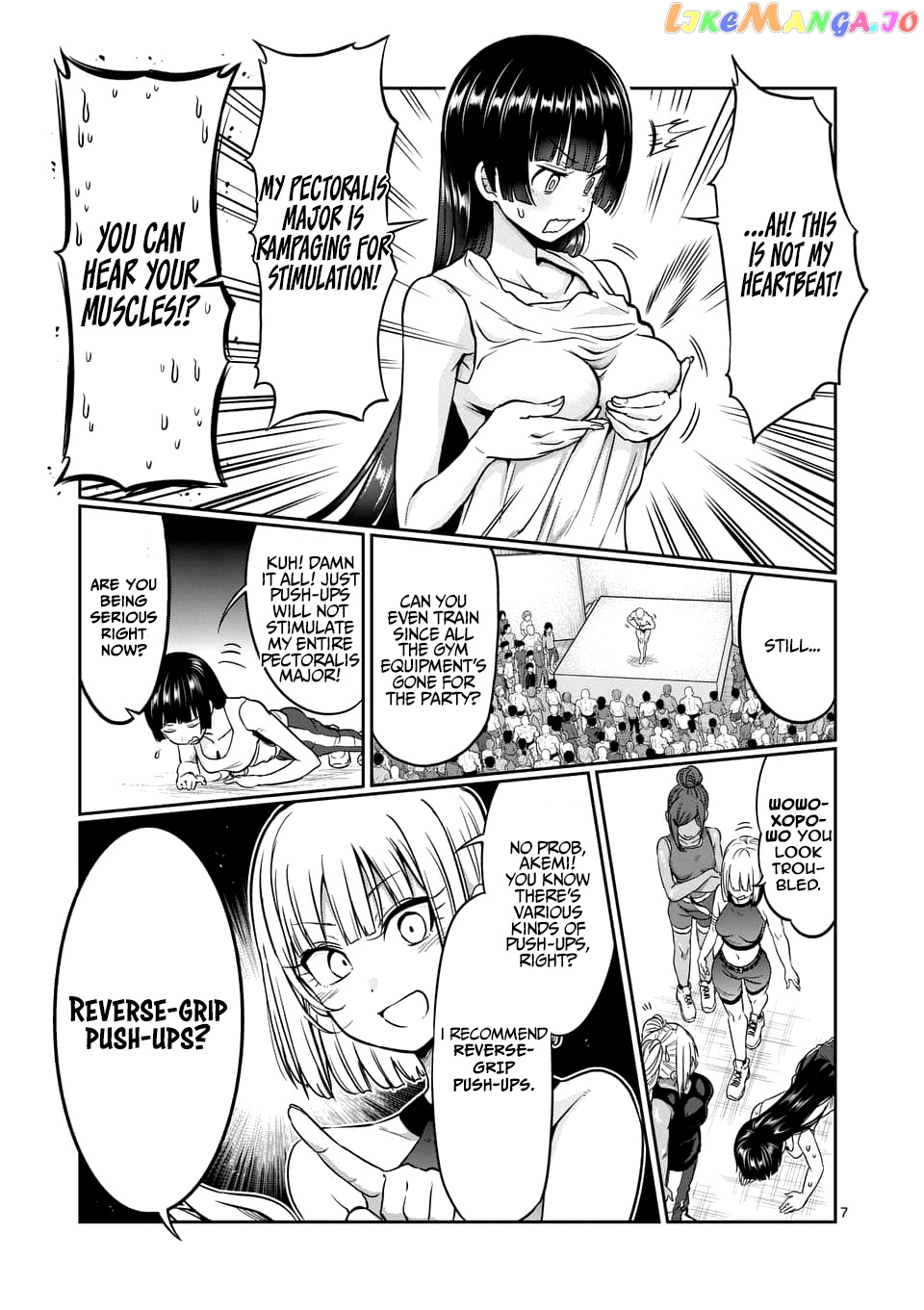Danberu nan kiro moteru? chapter 78 - page 8