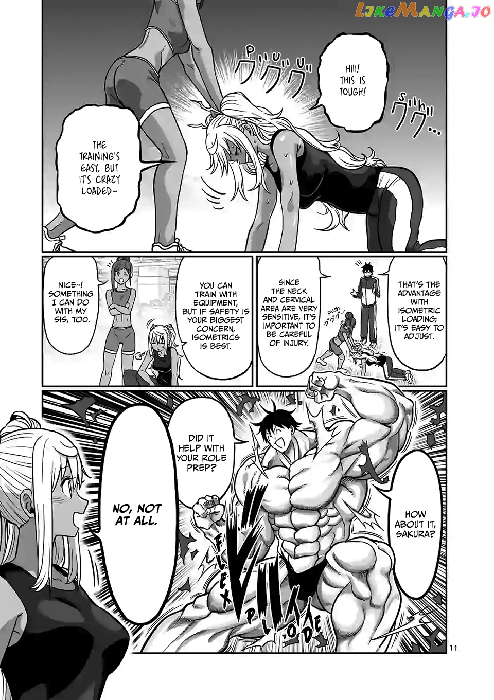 Danberu nan kiro moteru? chapter 104 - page 12