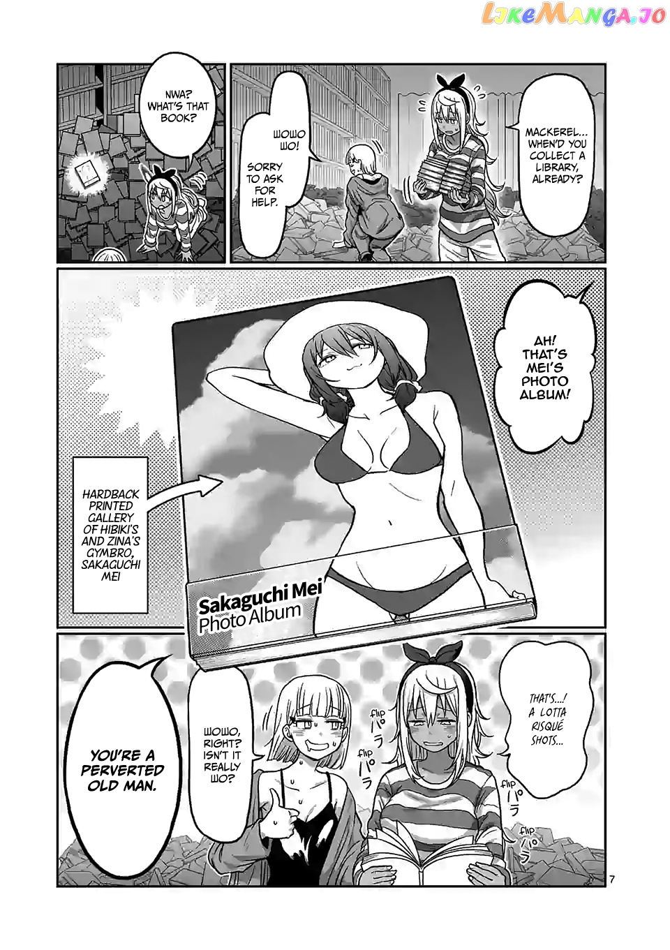 Danberu nan kiro moteru? chapter 105 - page 8