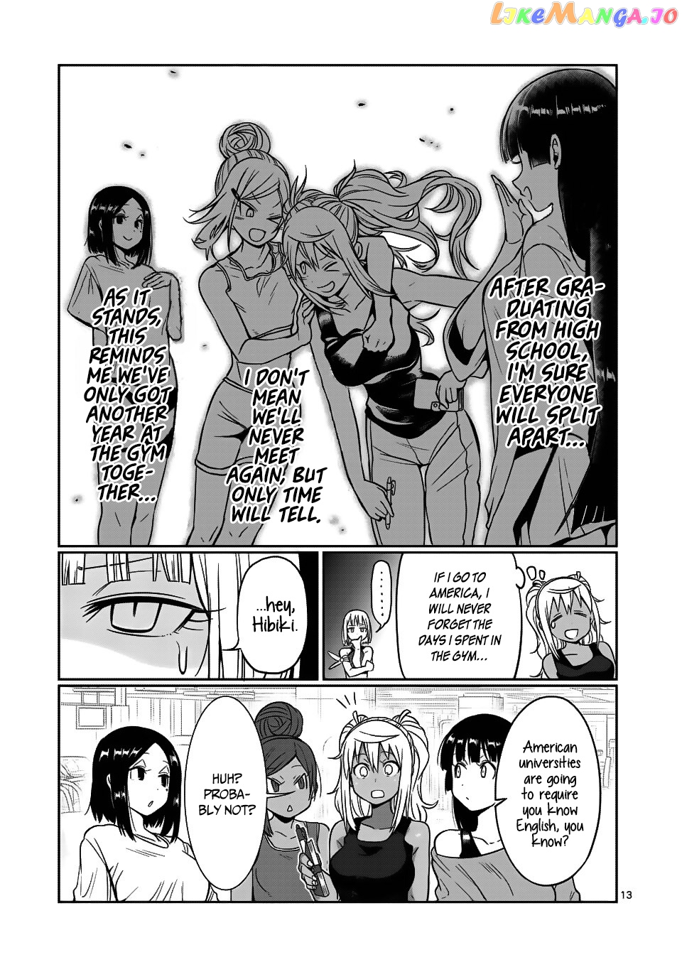 Danberu nan kiro moteru? chapter 62 - page 14