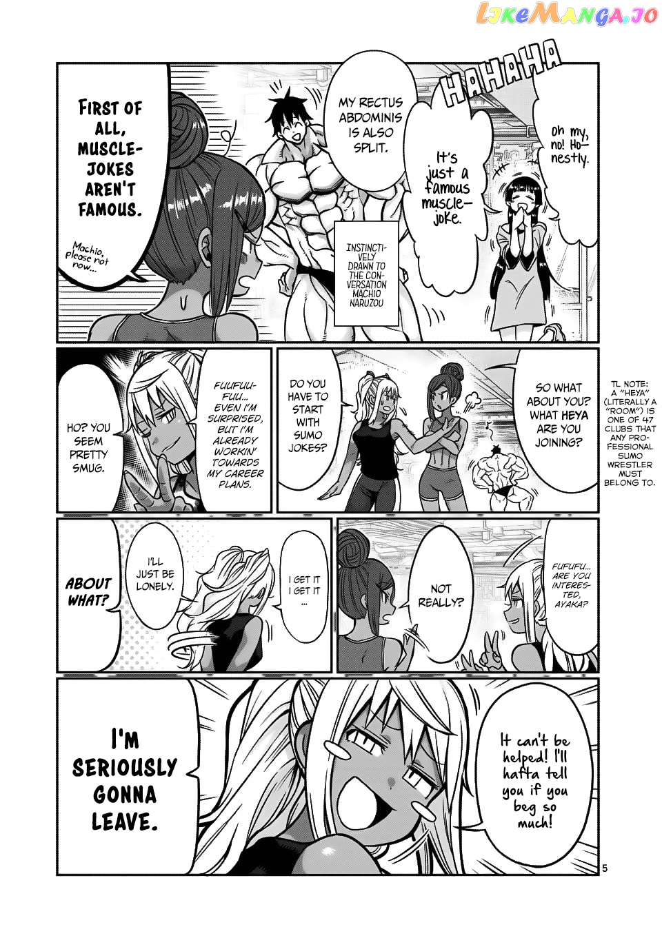 Danberu nan kiro moteru? chapter 62 - page 6