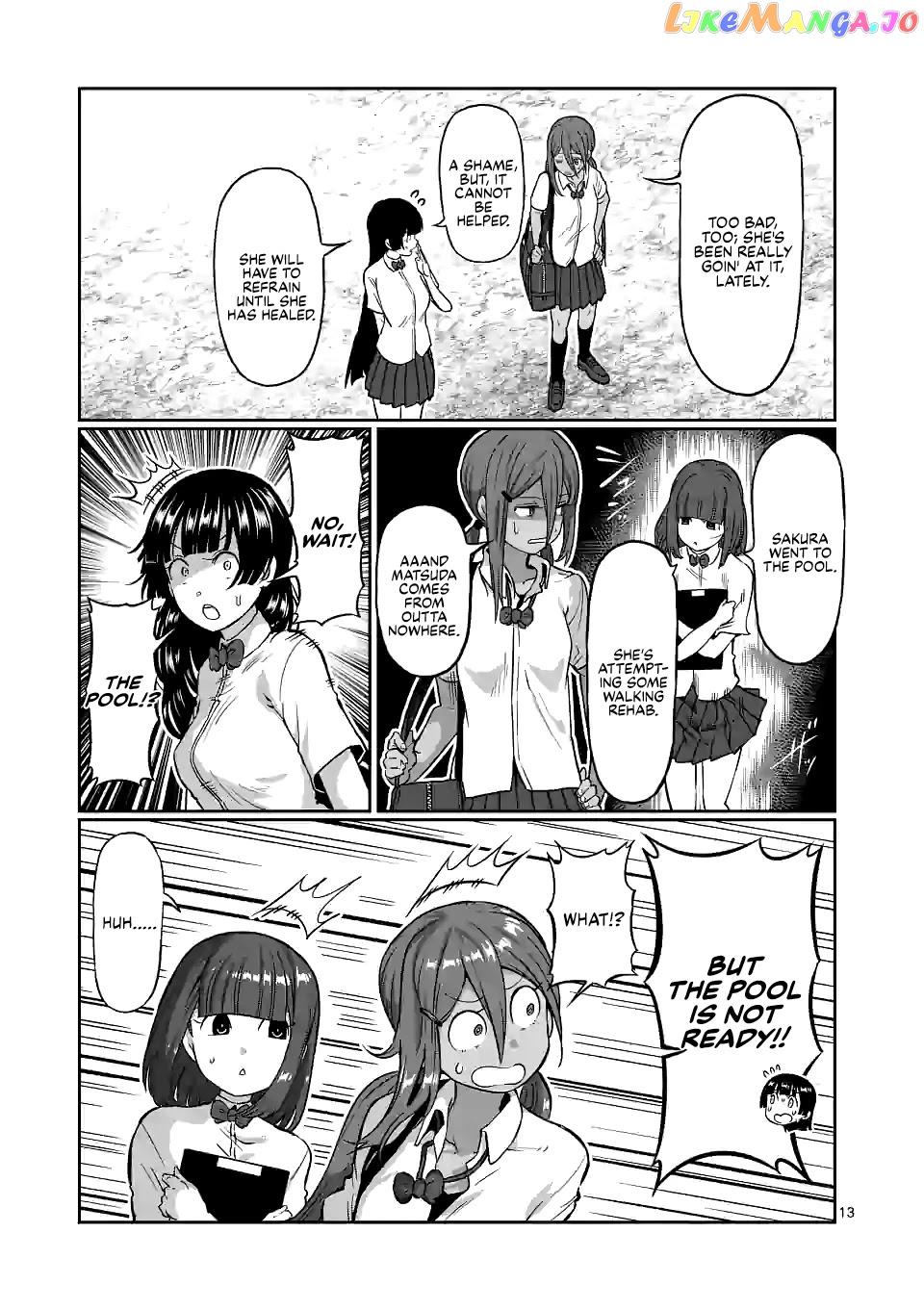 Danberu nan kiro moteru? chapter 134 - page 14