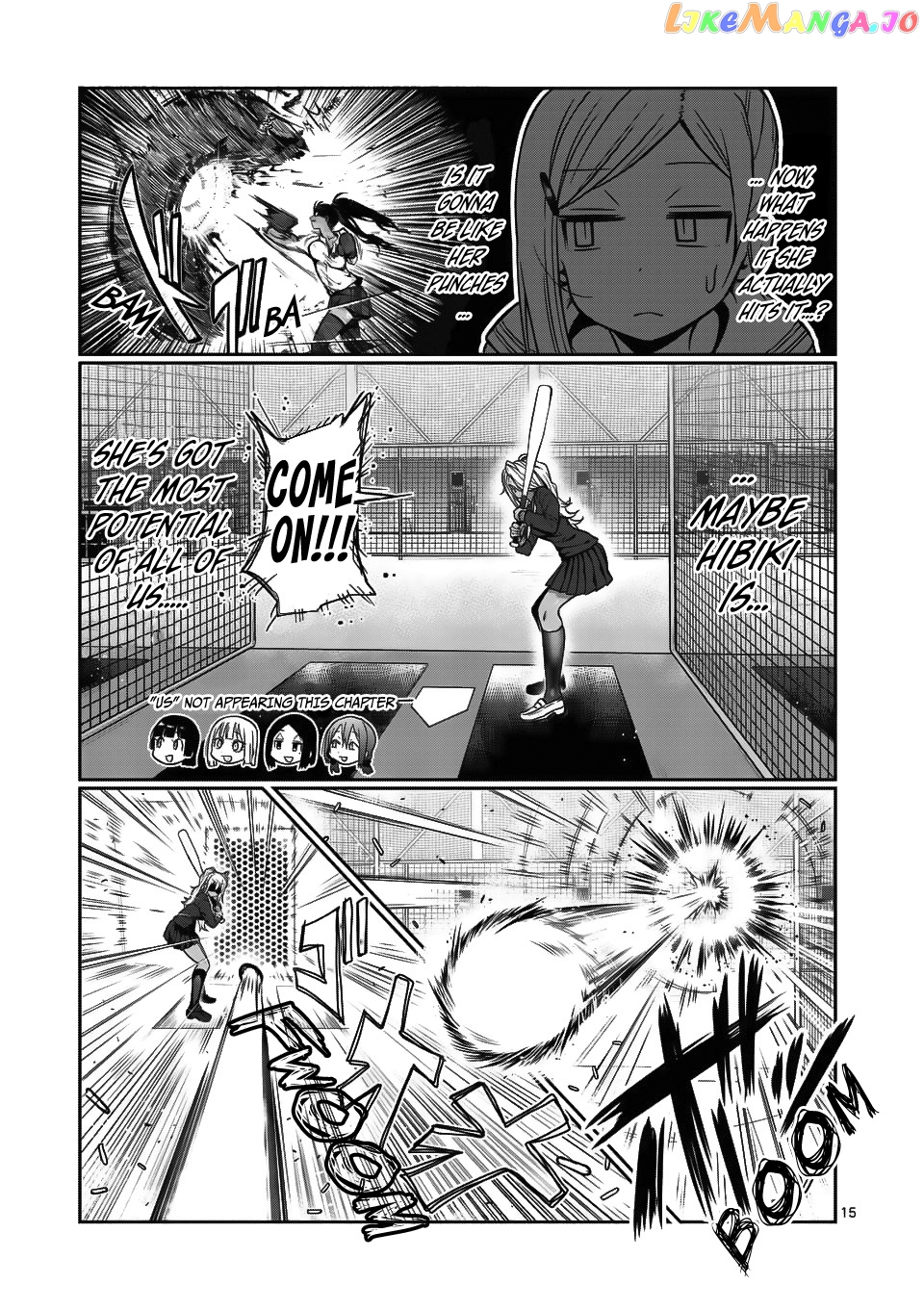 Danberu nan kiro moteru? chapter 65 - page 16