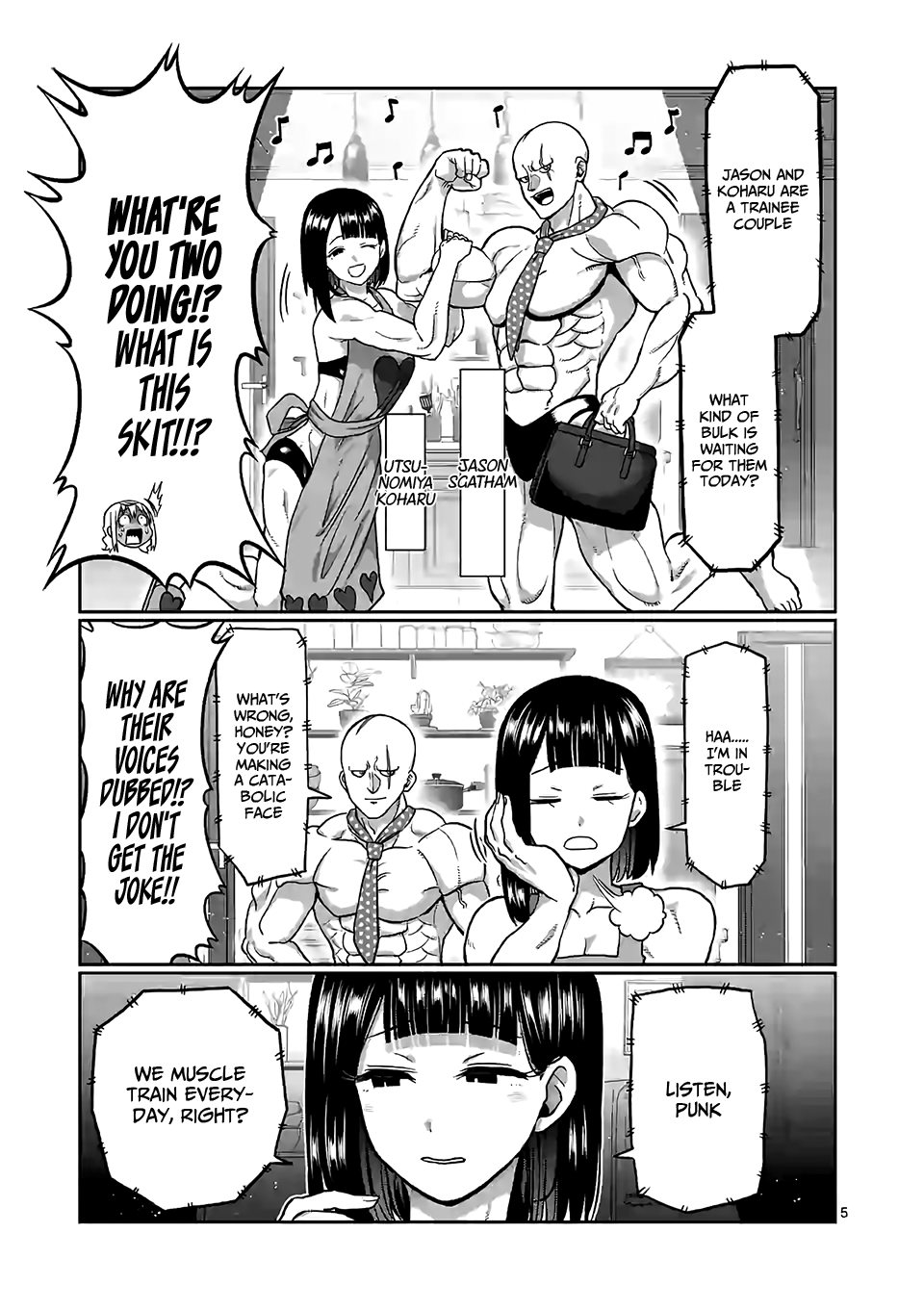 Danberu nan kiro moteru? chapter 91 - page 6