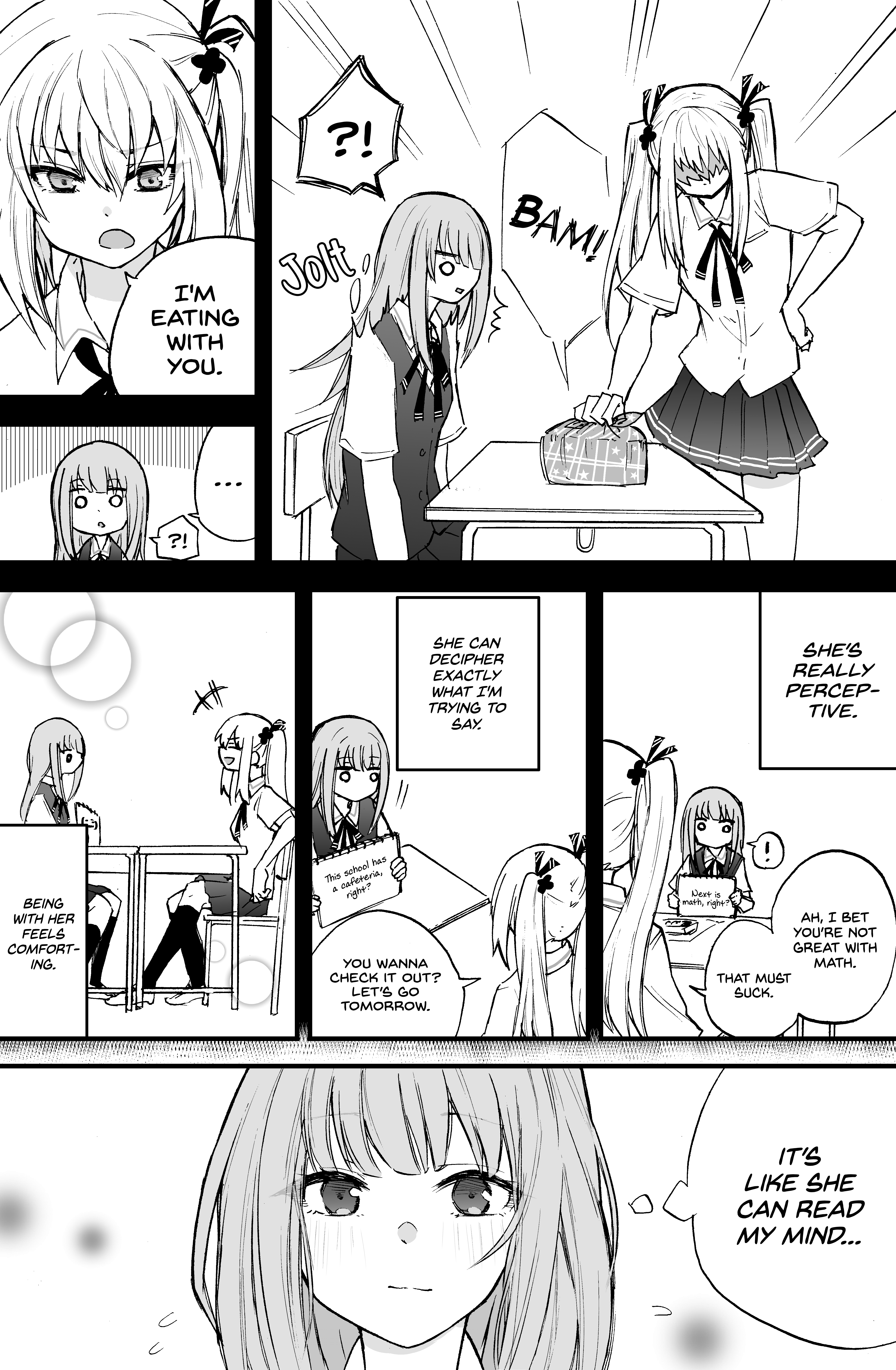 The Mute Girl and Her New Friend chapter 1 - page 3