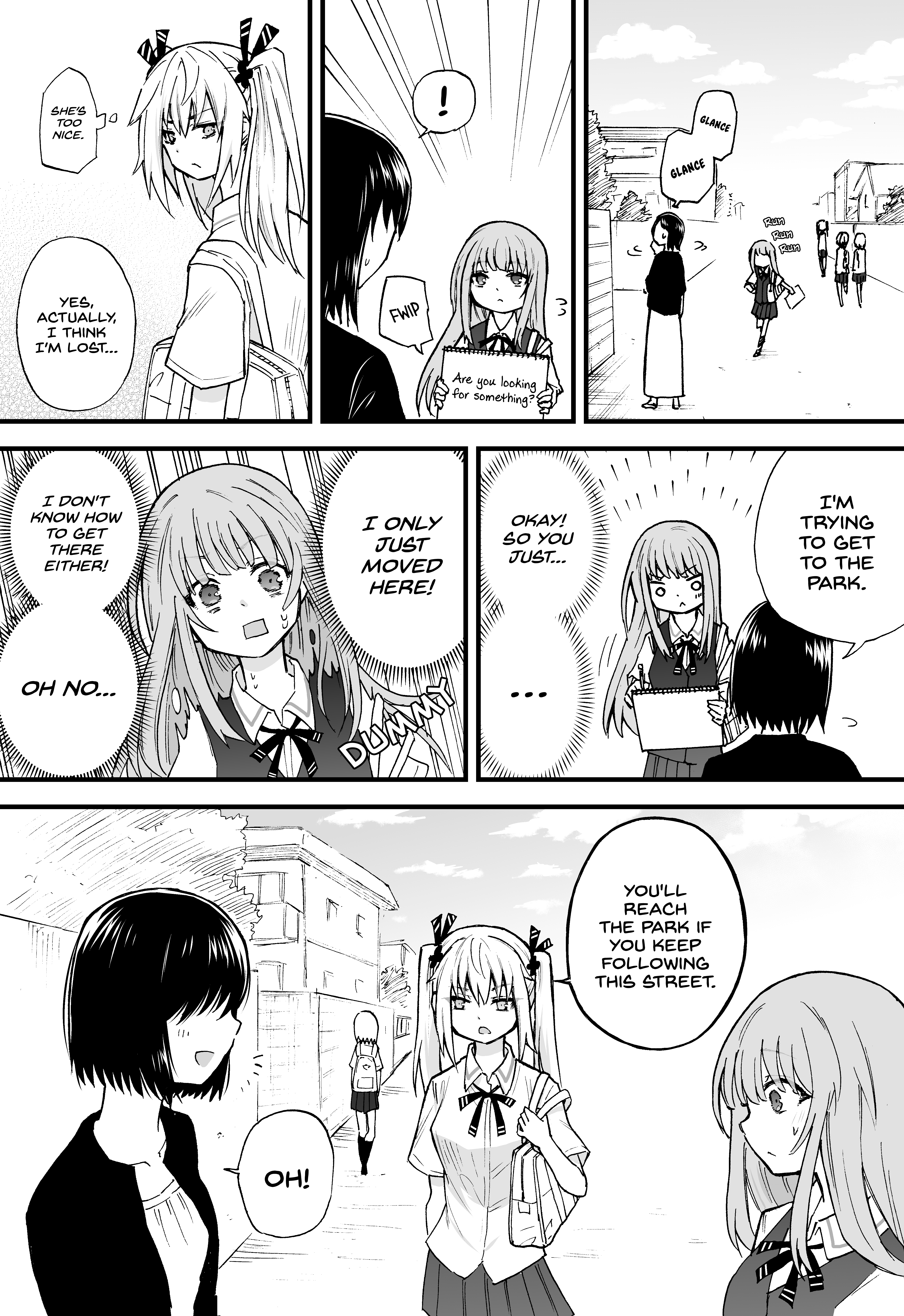 The Mute Girl and Her New Friend chapter 6 - page 3
