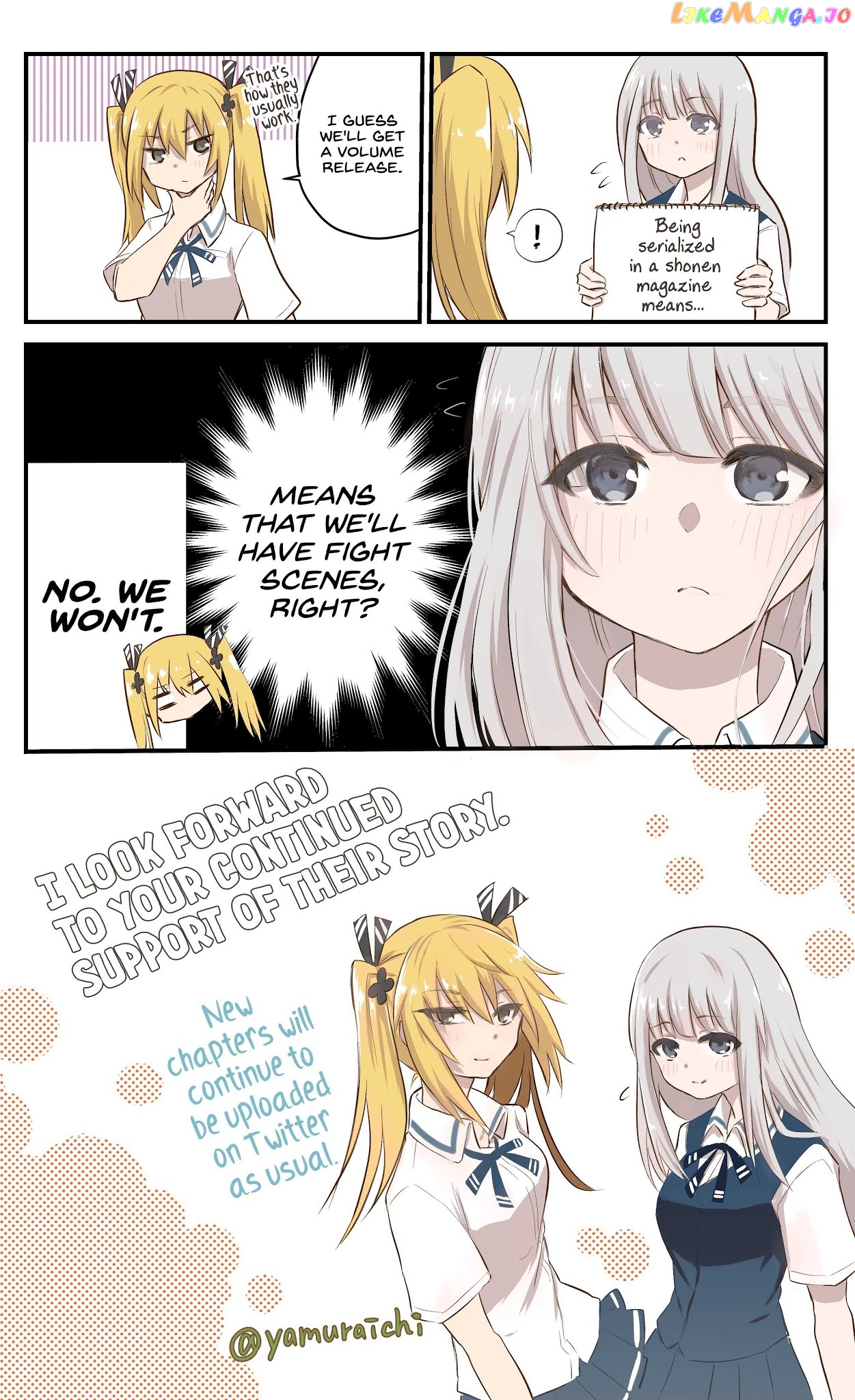 The Mute Girl and Her New Friend chapter 7.5 - page 2