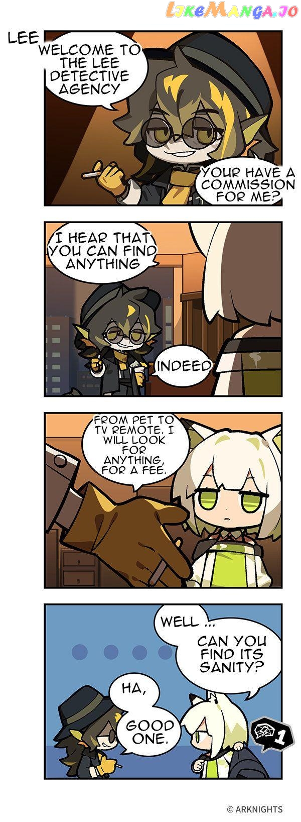 Arknights: 123 Rhodes Island!? chapter 4 - page 1
