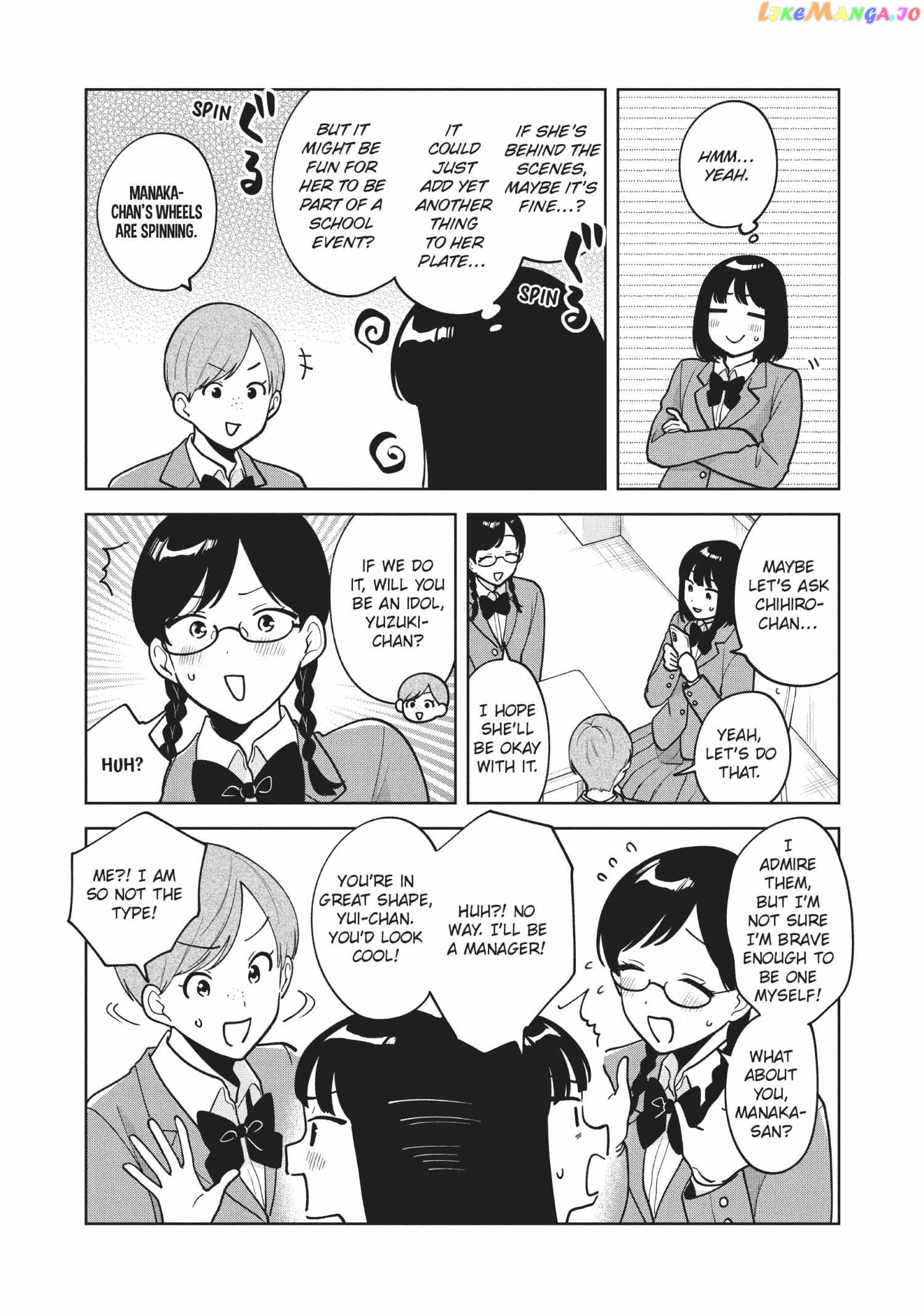 Oshi ga Tonari de Jugyou ni Shuuchuu Dekinai! chapter 50 - page 4