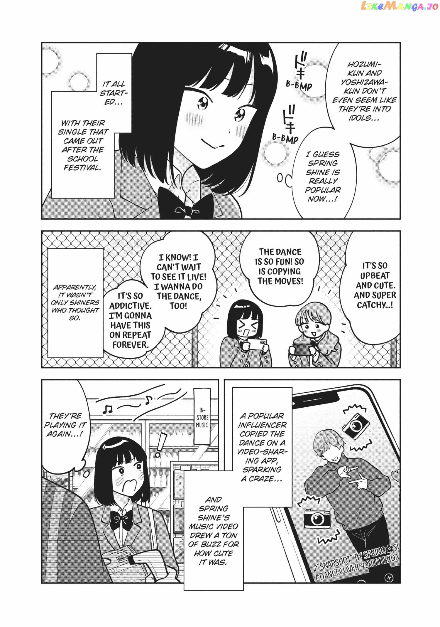 Oshi ga Tonari de Jugyou ni Shuuchuu Dekinai! chapter 52 - page 2
