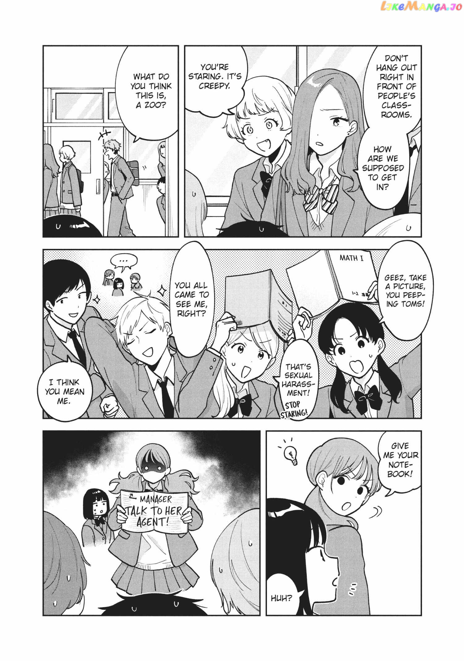Oshi ga Tonari de Jugyou ni Shuuchuu Dekinai! chapter 52 - page 12
