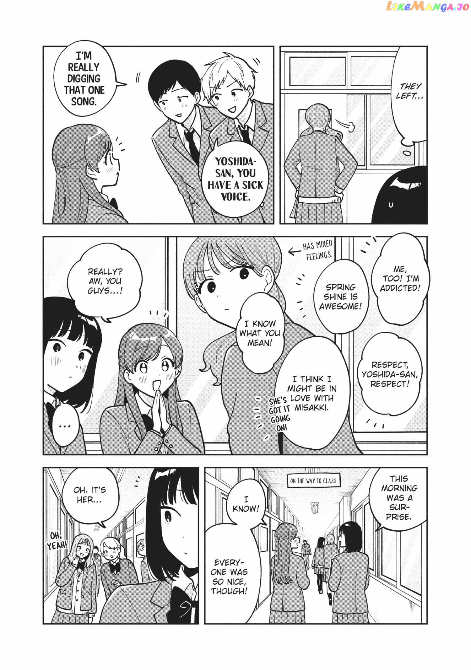 Oshi ga Tonari de Jugyou ni Shuuchuu Dekinai! chapter 52 - page 13
