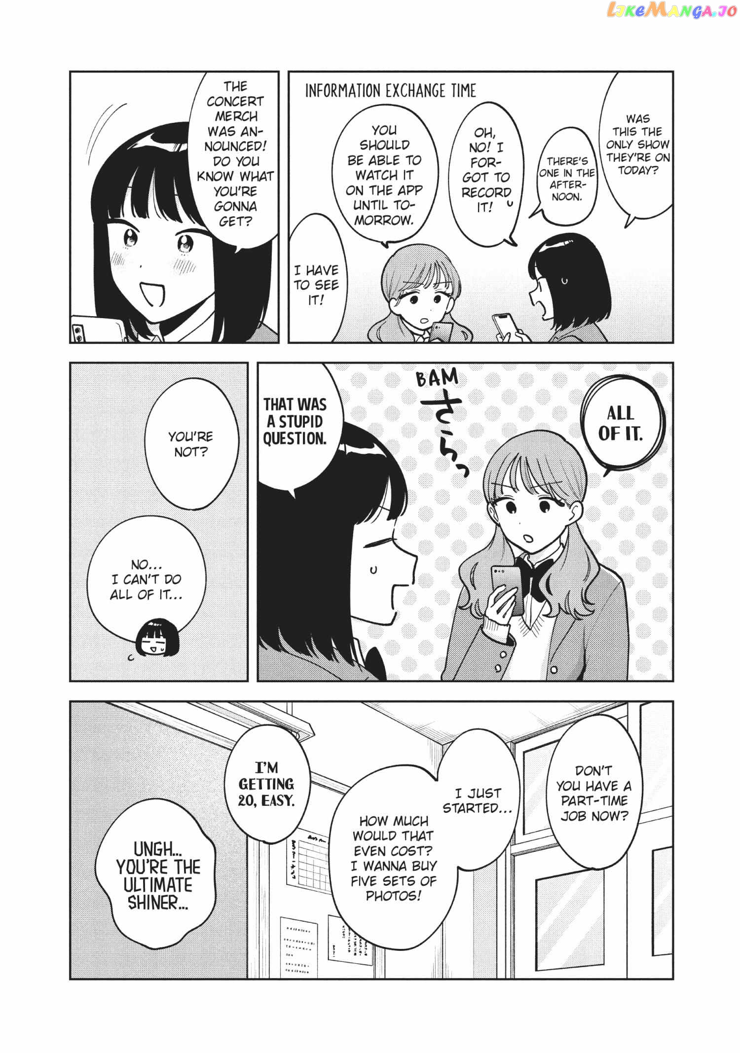 Oshi ga Tonari de Jugyou ni Shuuchuu Dekinai! chapter 52 - page 4