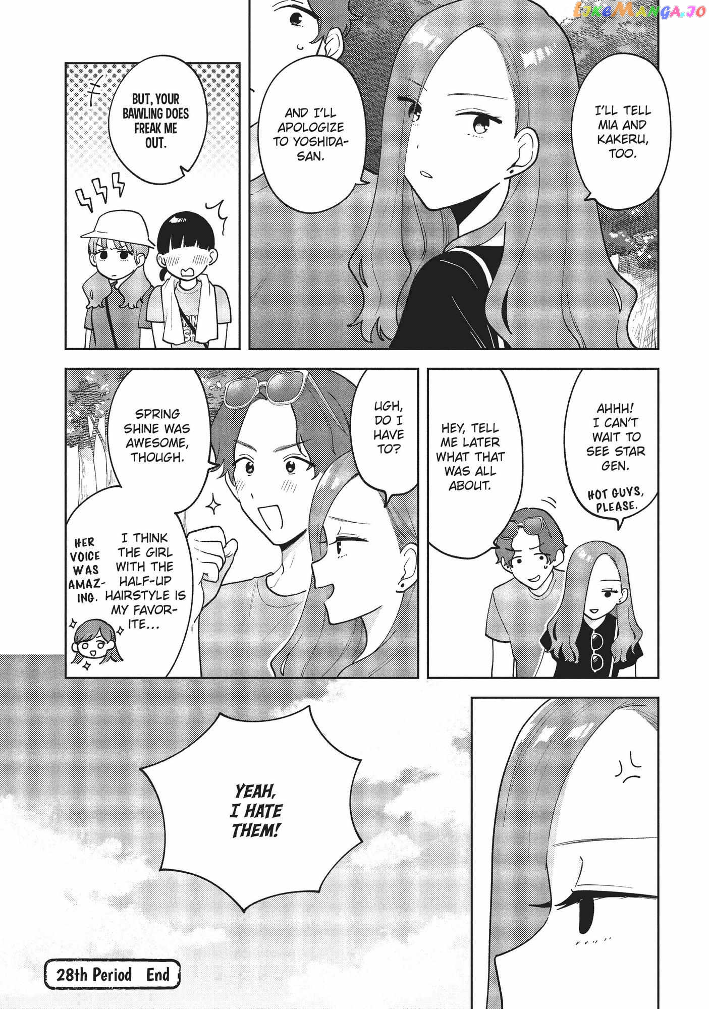 Oshi ga Tonari de Jugyou ni Shuuchuu Dekinai! chapter 28 - page 21