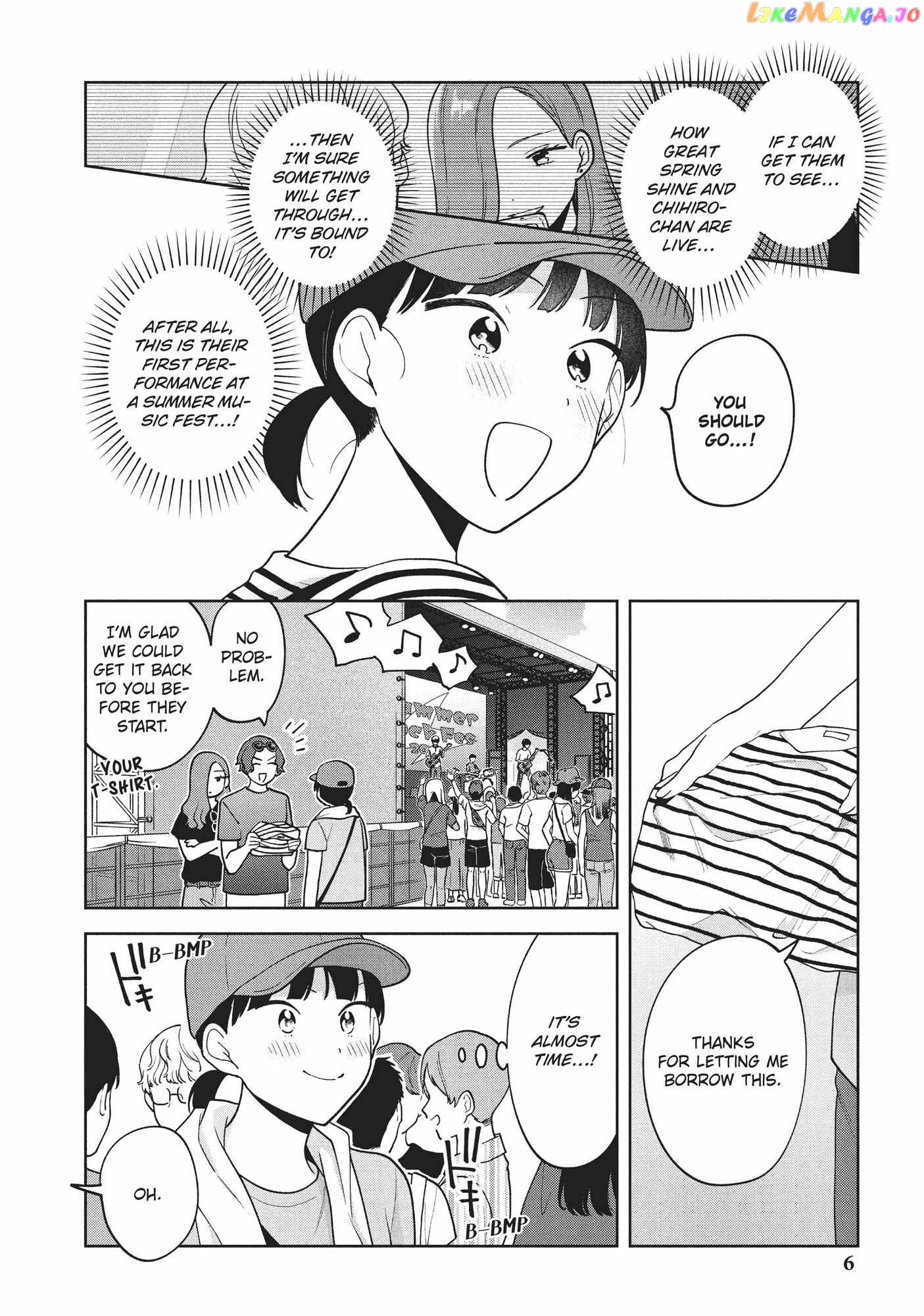 Oshi ga Tonari de Jugyou ni Shuuchuu Dekinai! chapter 28 - page 7